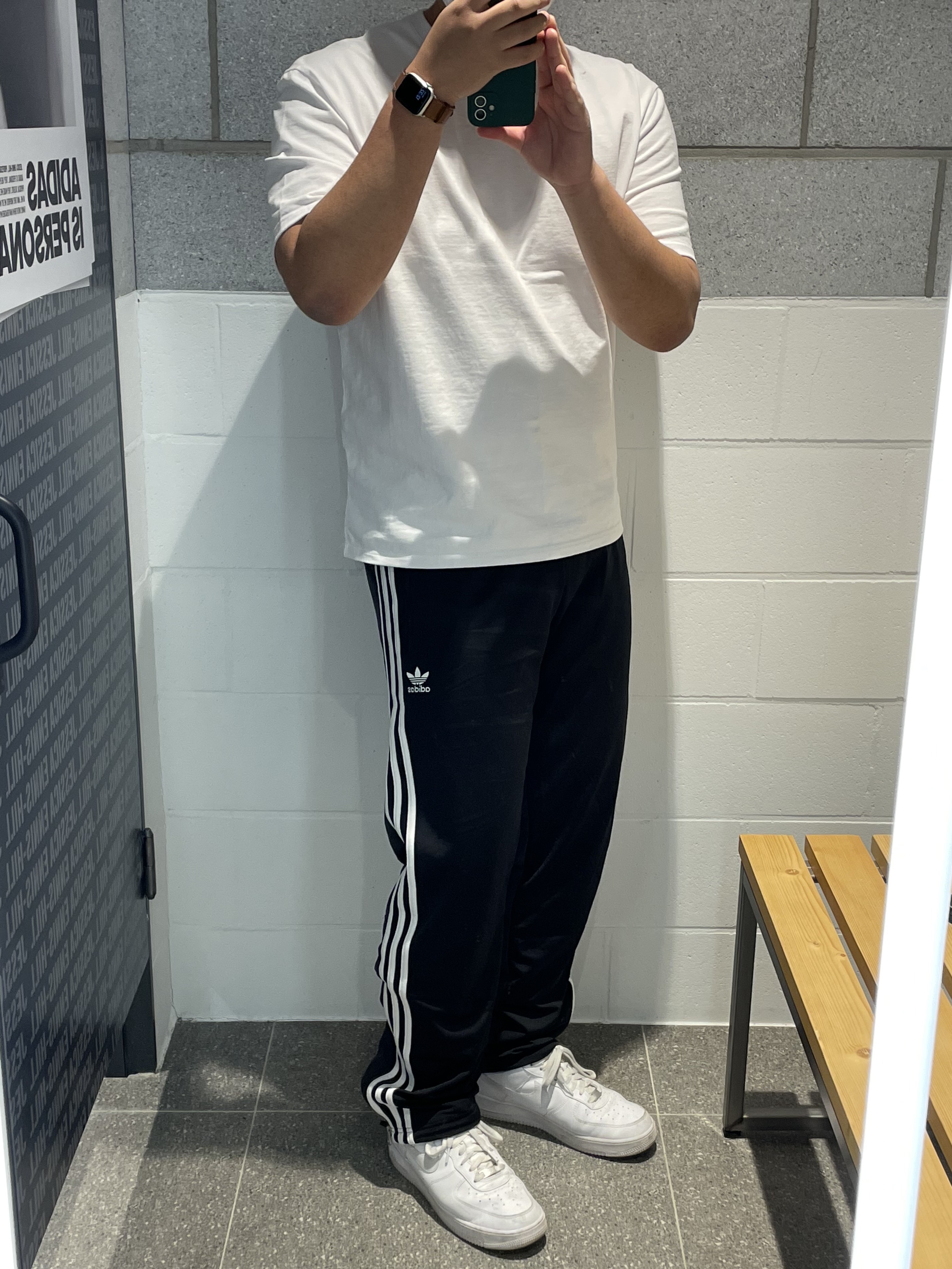 Nike Air Force 1 '07 Low White 착용 스타일