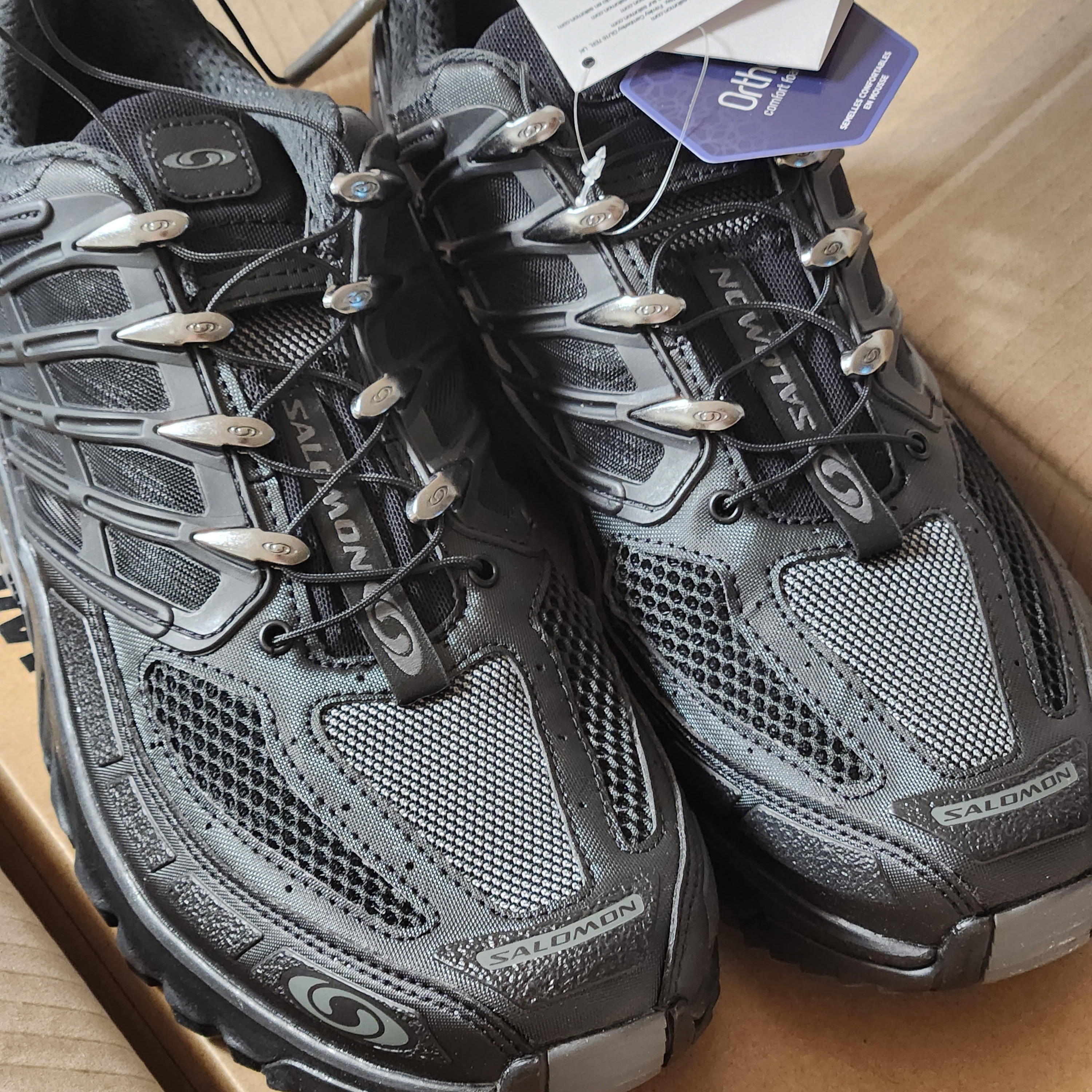 Salomon ACS Pro Black 착용 스타일 - 2