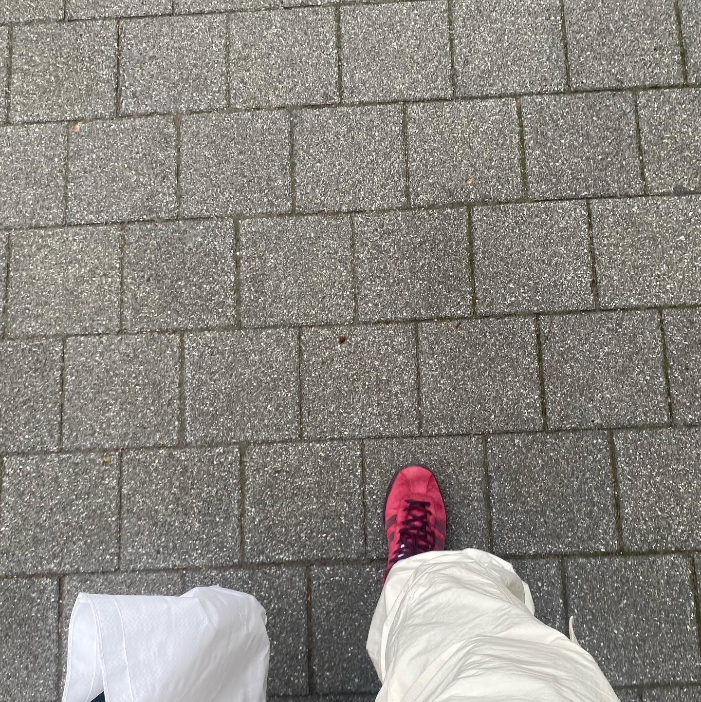 Adidas Tobacco Gruen Collegiate Burgundy 착용 스타일 - 2