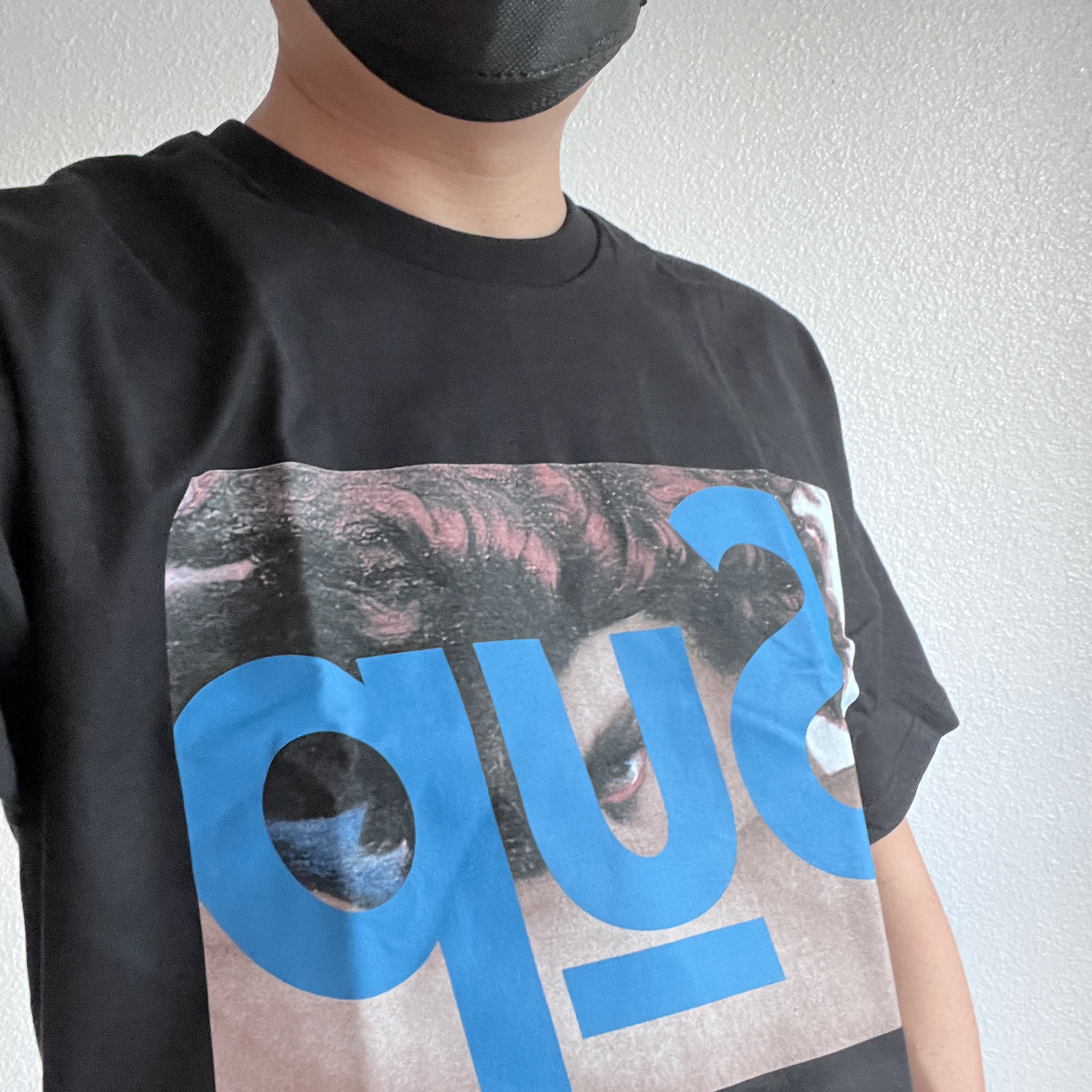 Supreme x Undercover Face T-Shirt Black - 23SS 착용 스타일 - 1