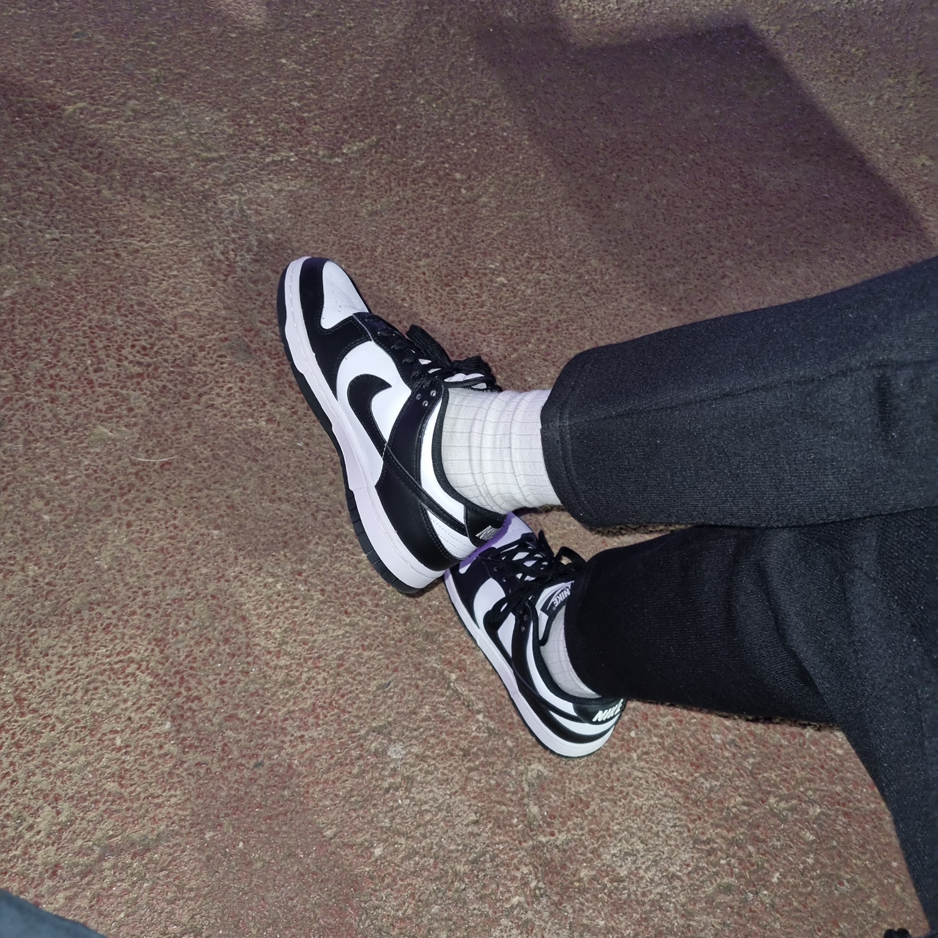 (W) Nike Dunk Low Black 착용 스타일