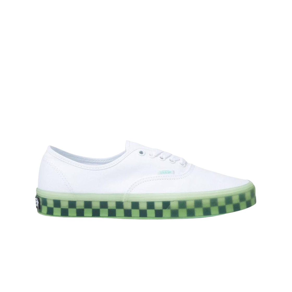 반스 어센틱 화이트 트랜슬루센트 그린(Vans Authentic White Translucent Green) - 1