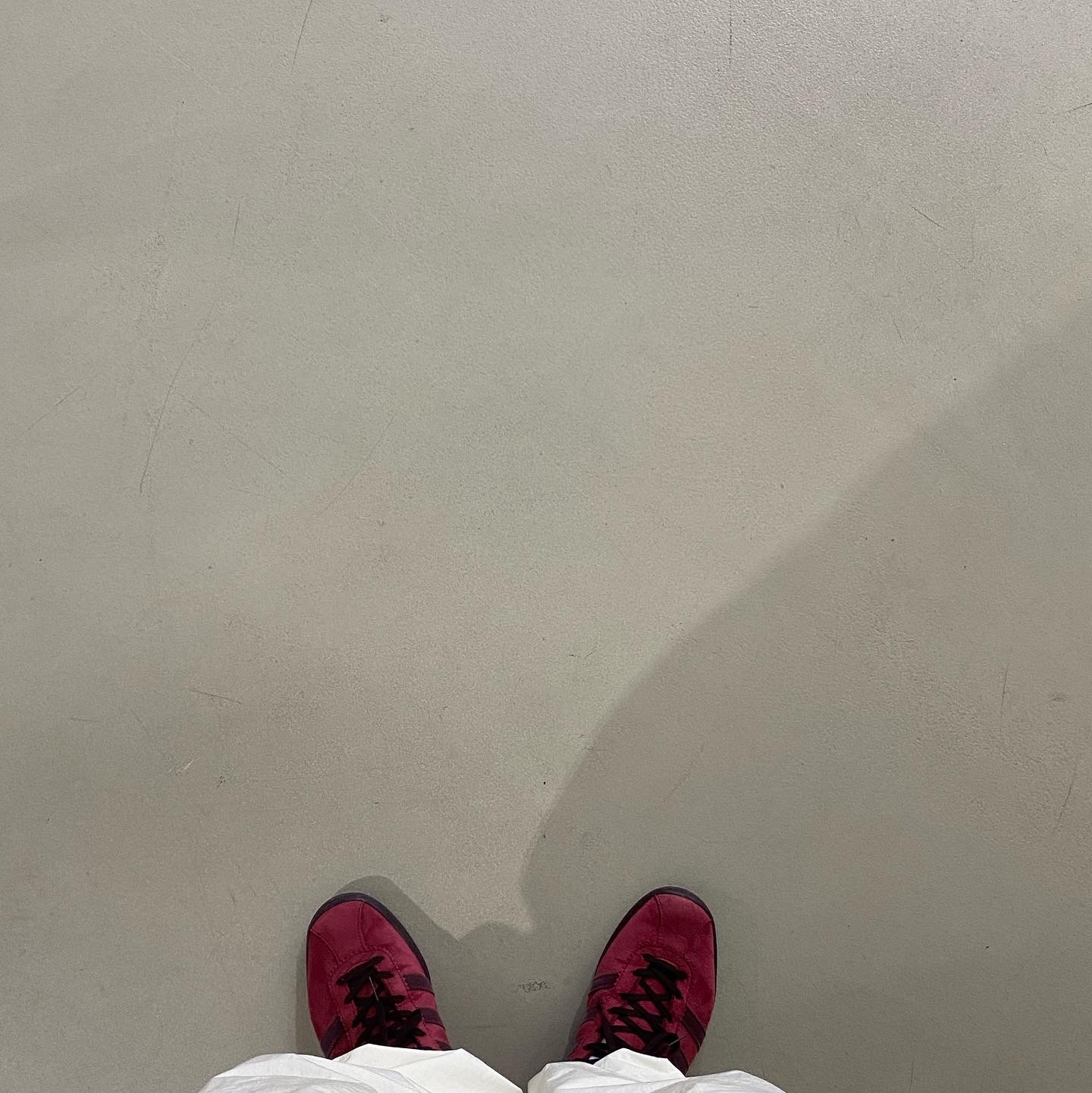 Adidas Tobacco Gruen Collegiate Burgundy 착용 스타일 - 1