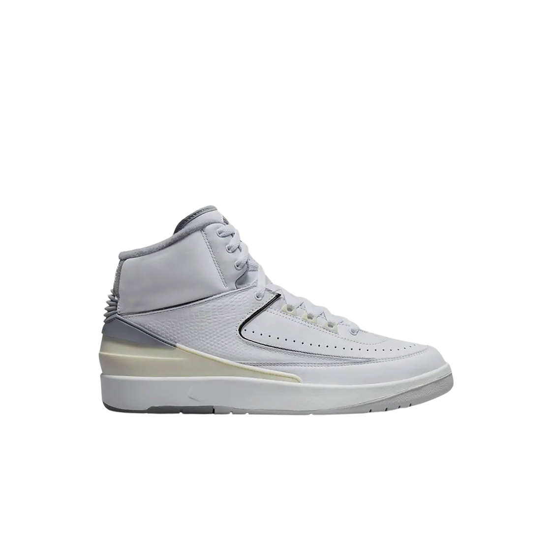 (GS) 조던 2 레트로 화이트 앤 시멘트 그레이((GS) Jordan 2 Retro White and Cement Grey)