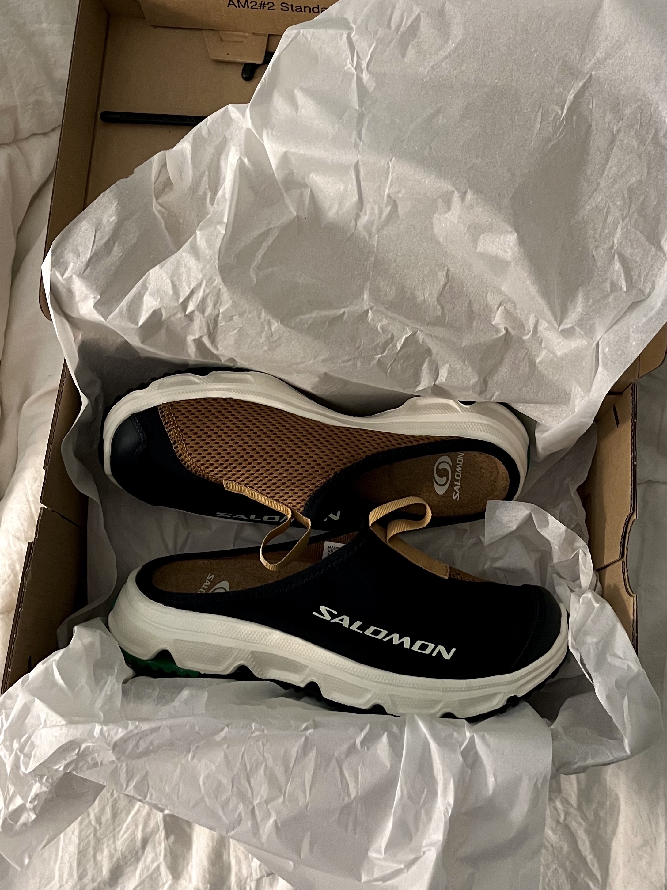 Salomon RX Slide 3.0 Dark Sapphire 착용 스타일