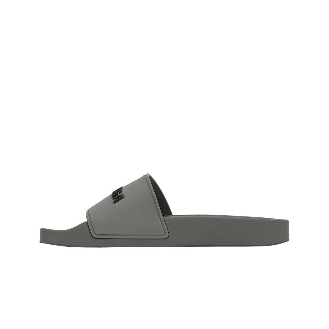 (W) 발렌시아가 풀 슬라이드 미디움 그레이((W) Balenciaga Pool Slide Medium Grey) - 2