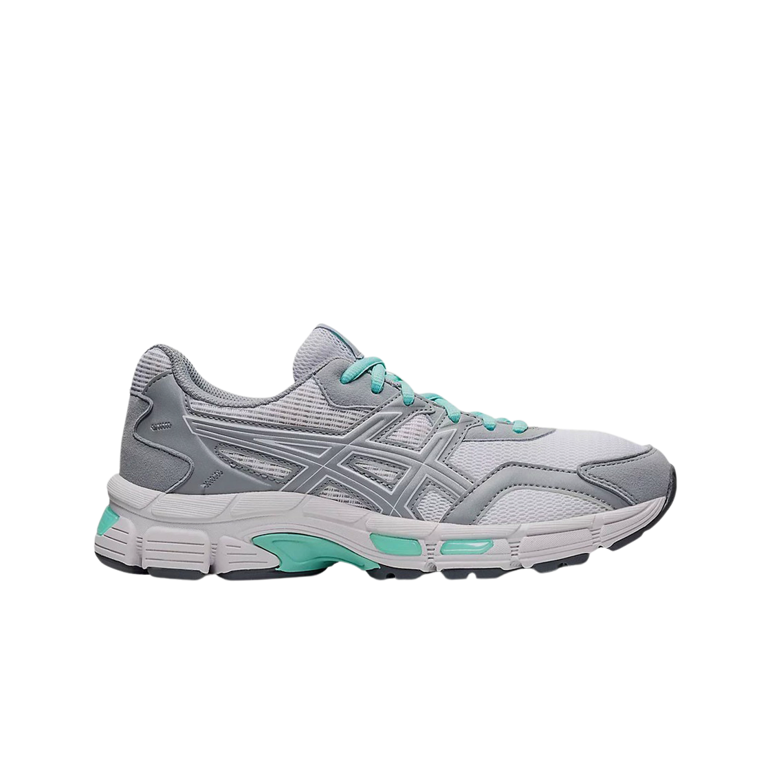 (W) 아식스 젤 조그 MC 화이트 피드몬트 그레이((W) Asics Gel-Jog MC White Piedmont Grey) - 1