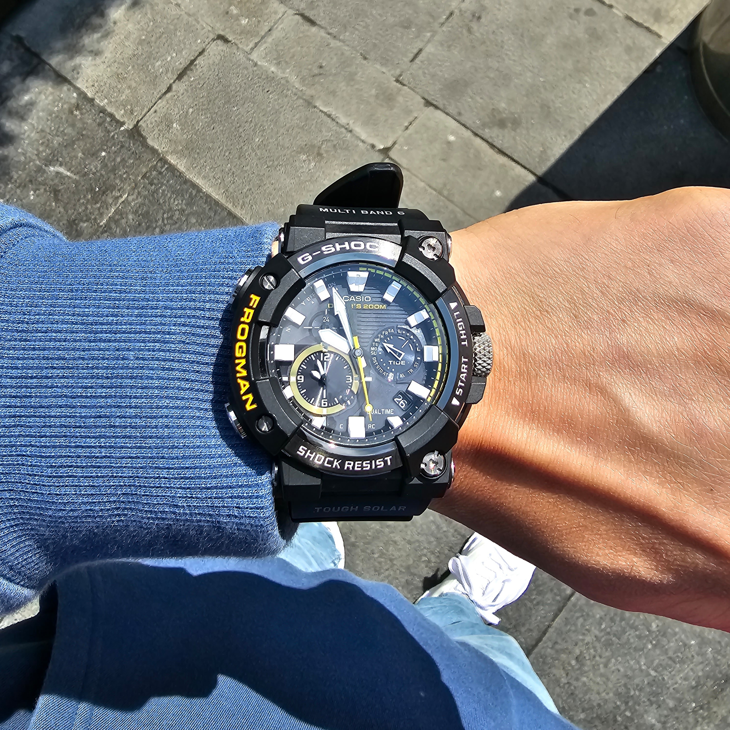 Maison Mihara Yasuhiro Blakey OG Sole Canvas Low-top Sneakers White 착용 스타일 - 2