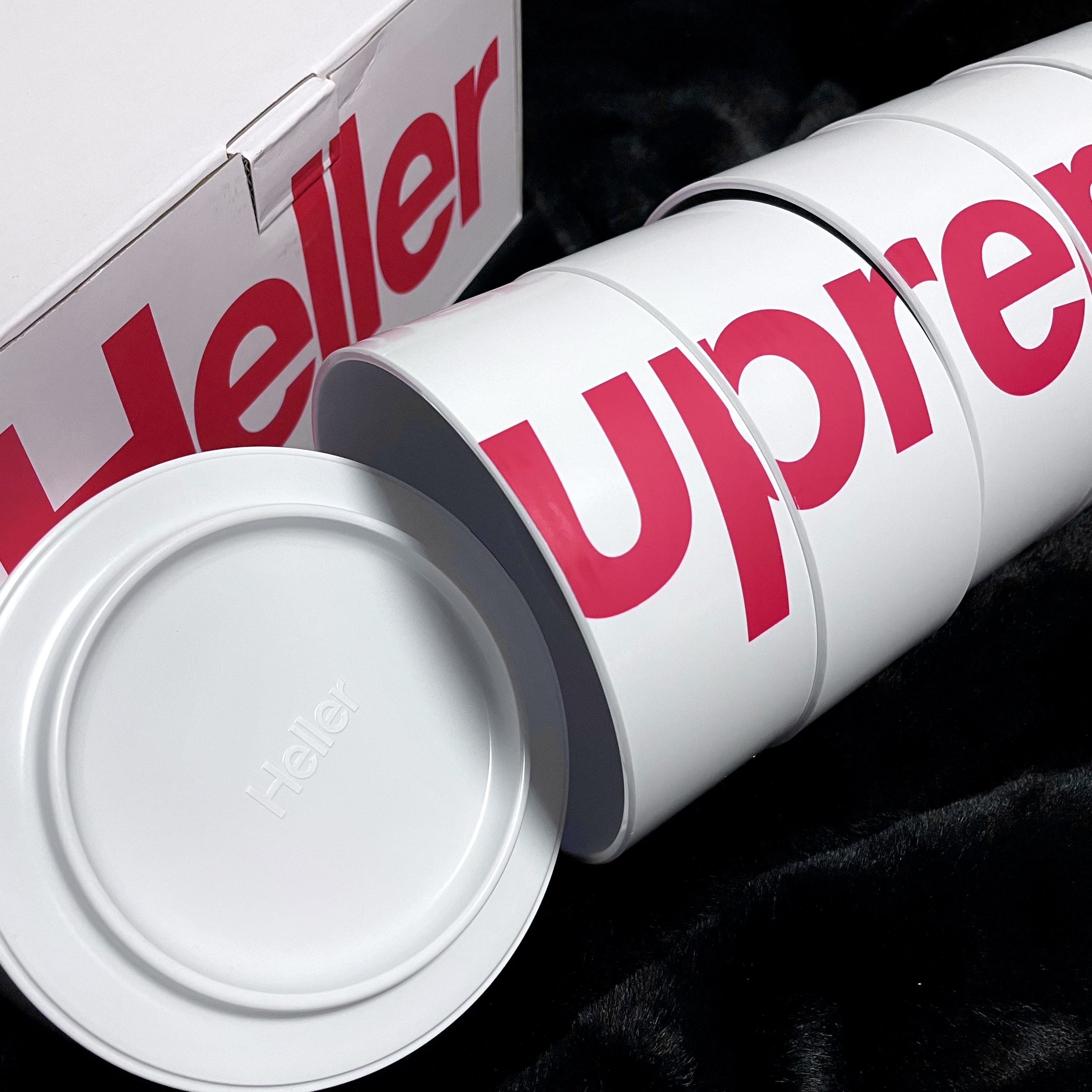 Supreme x Heller Bowls White (Set of 6) - 23SS 착용 스타일 - 2