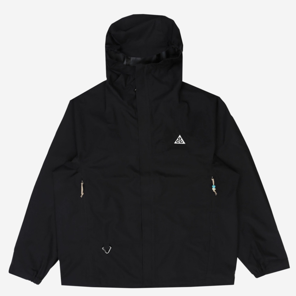 Nike ACG Storm-Fit ADV Cascade Rains Full Zip Jacket Black - Asia 착용 스타일