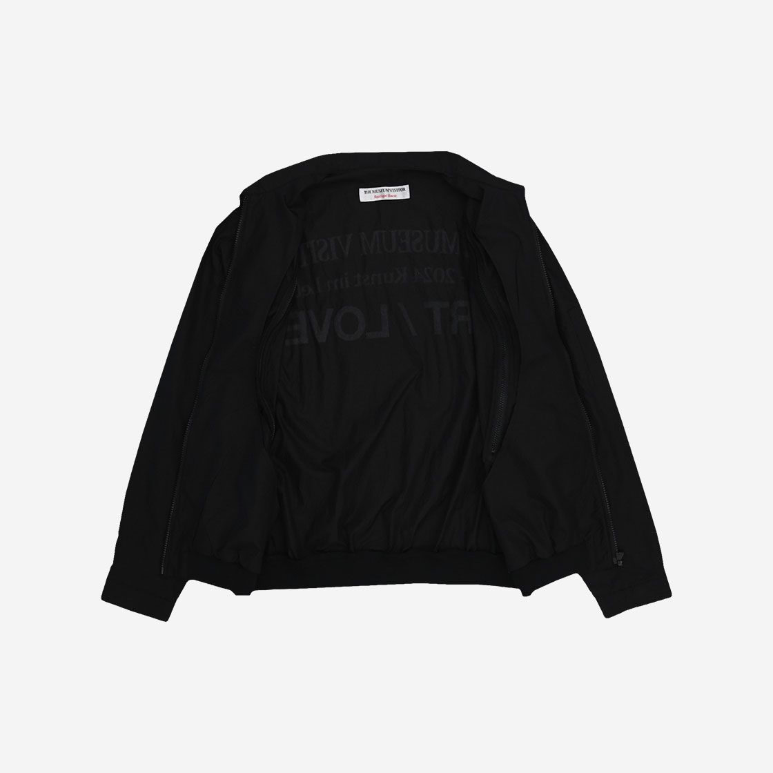 ジャケット THE MUSEUM VISITOR LOVE SEE-THROUGH WINDBREAKER 5MM410 THE MUSEUM VISITOR LOVE SEE-THROUGH WINDBREAKER 5MM410 (THE