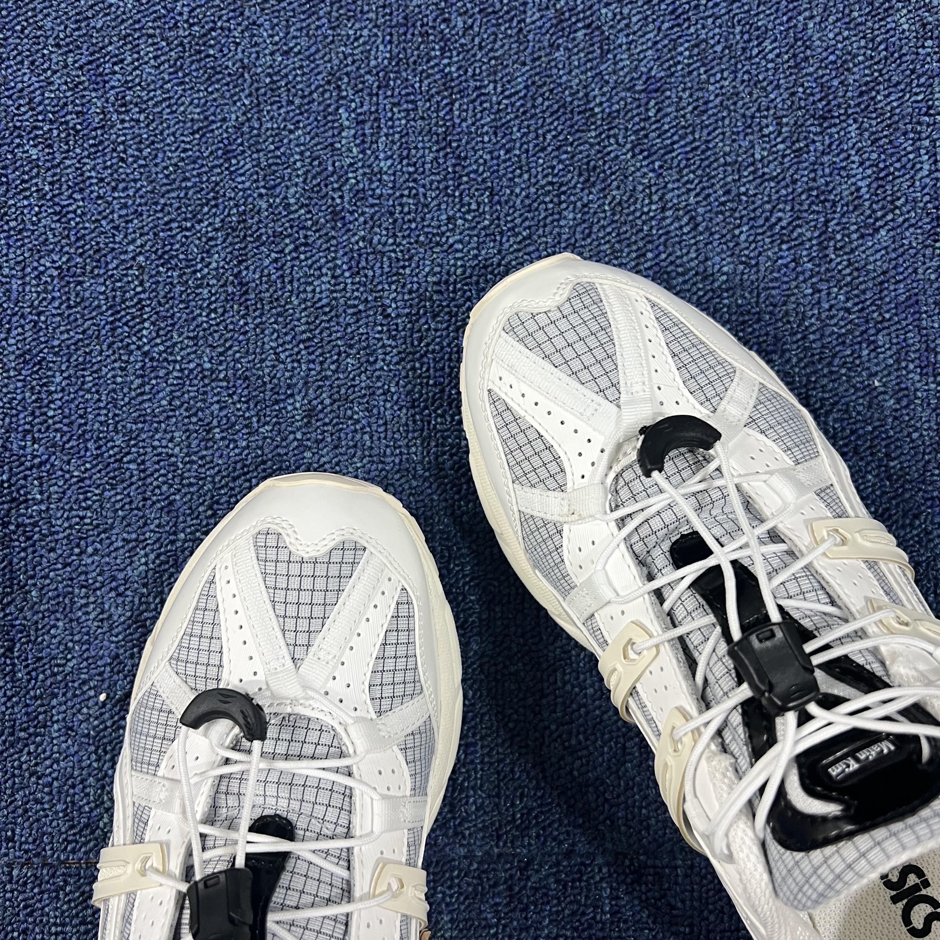 (W) Asics x Matin Kim Gel-Sonoma 15-50 Glacier Grey White 착용 스타일