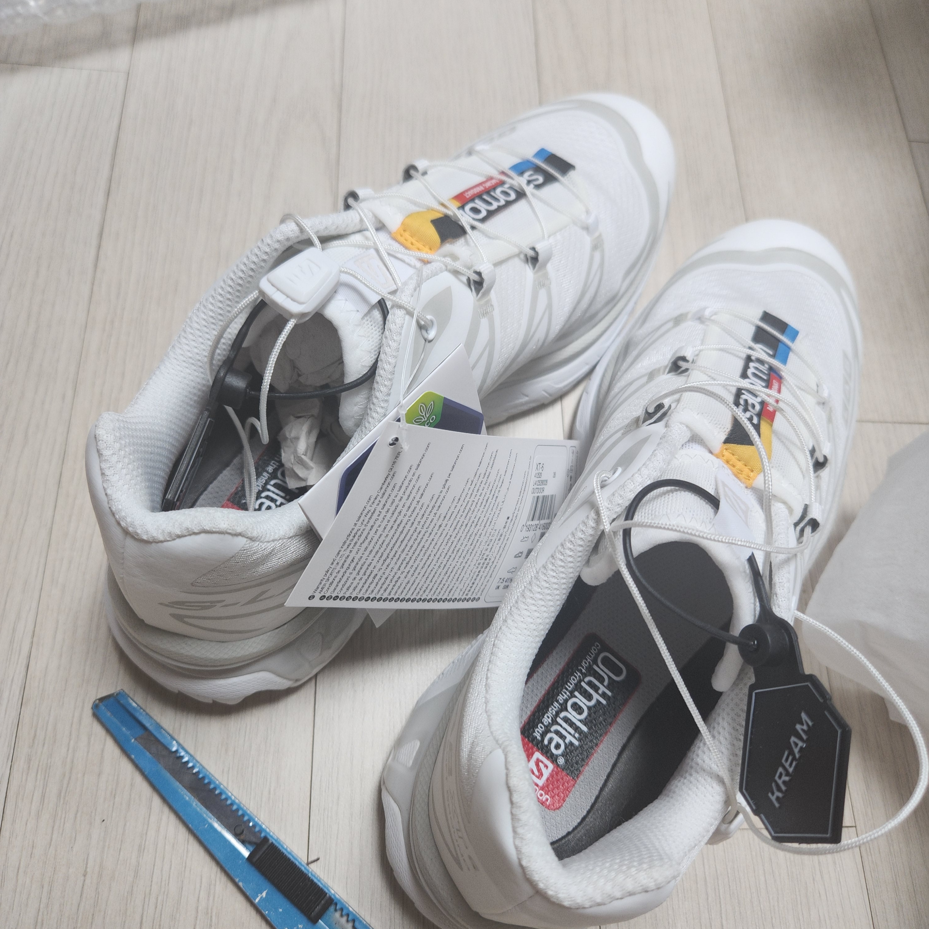 Salomon XT-6 ADV White 착용 스타일 - 2