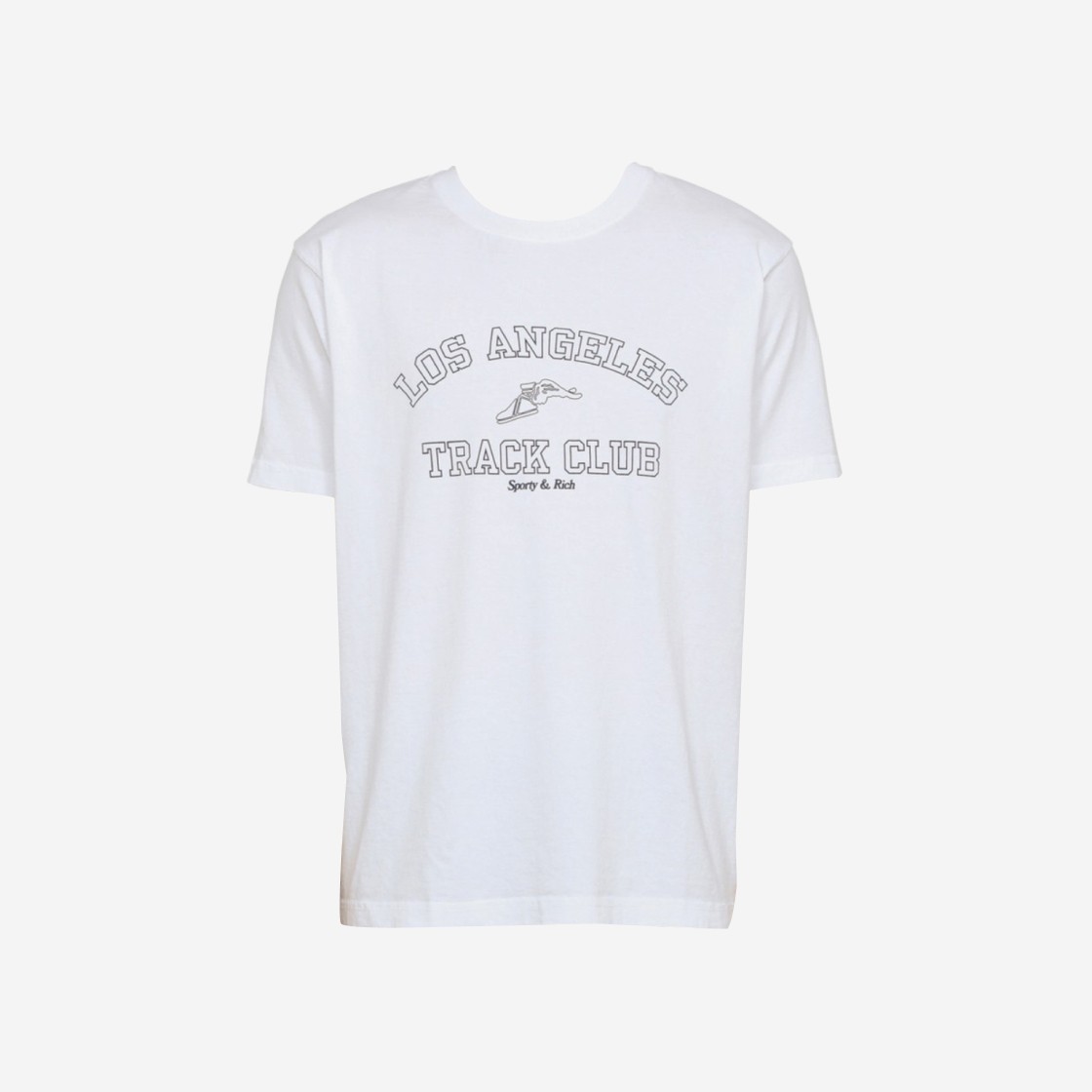 Sporty & Rich Track Club T-Shirt White 상세 이미지 1