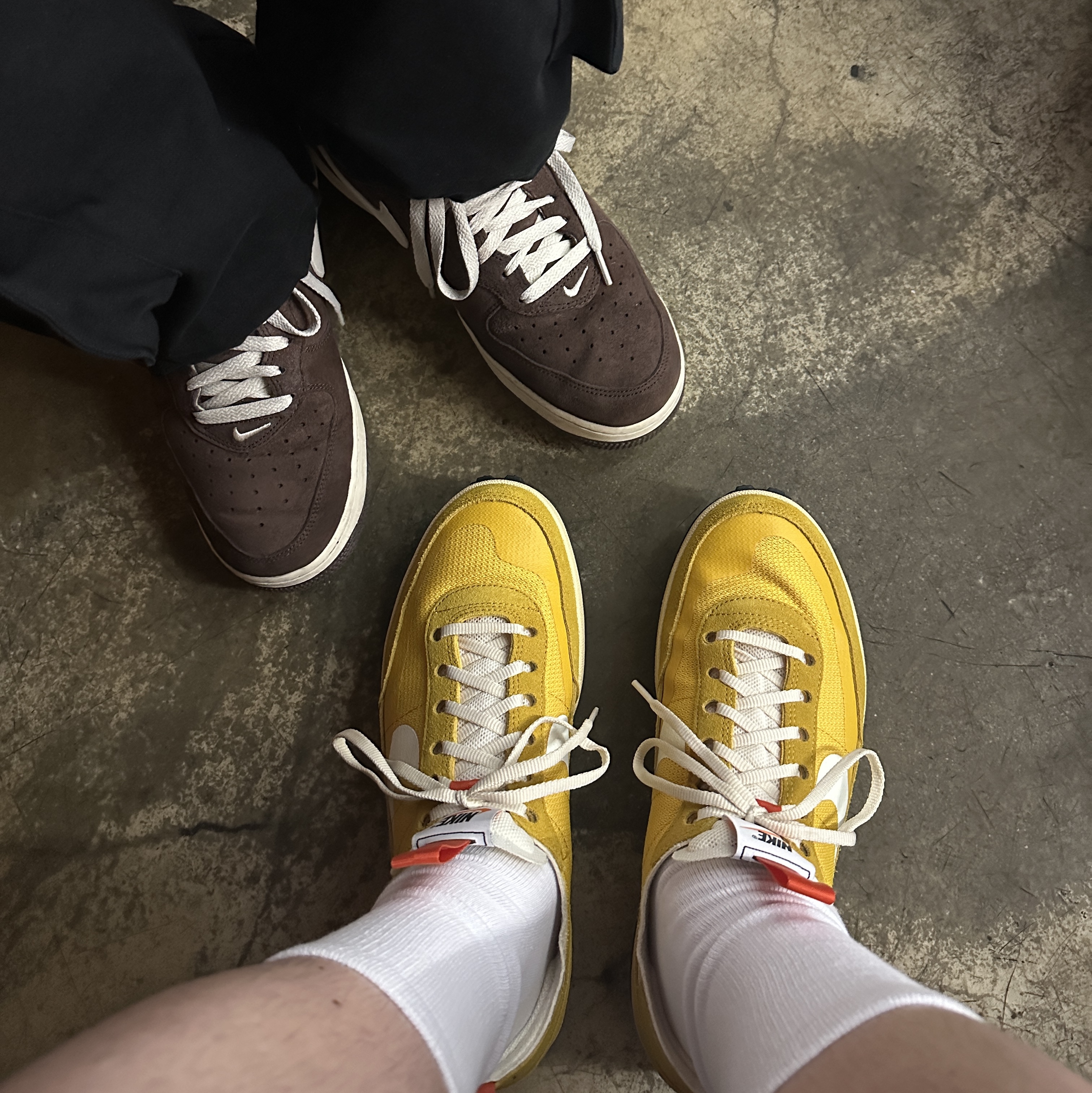 Nike x Tom Sachs General Purpose Shoe Archive, Nike Air Force 1 Mid '07 QS Chocolate 착용 스타일