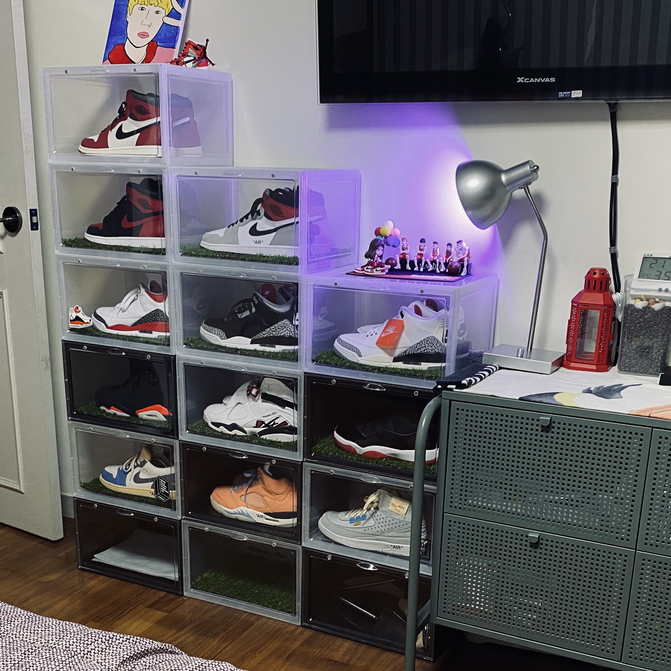 Jordan 3 Retro OG Black Cement 2018 착용 스타일 - 5