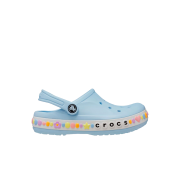 (Kids) Crocs Bayaband Charm Band Clog Mineral Blue