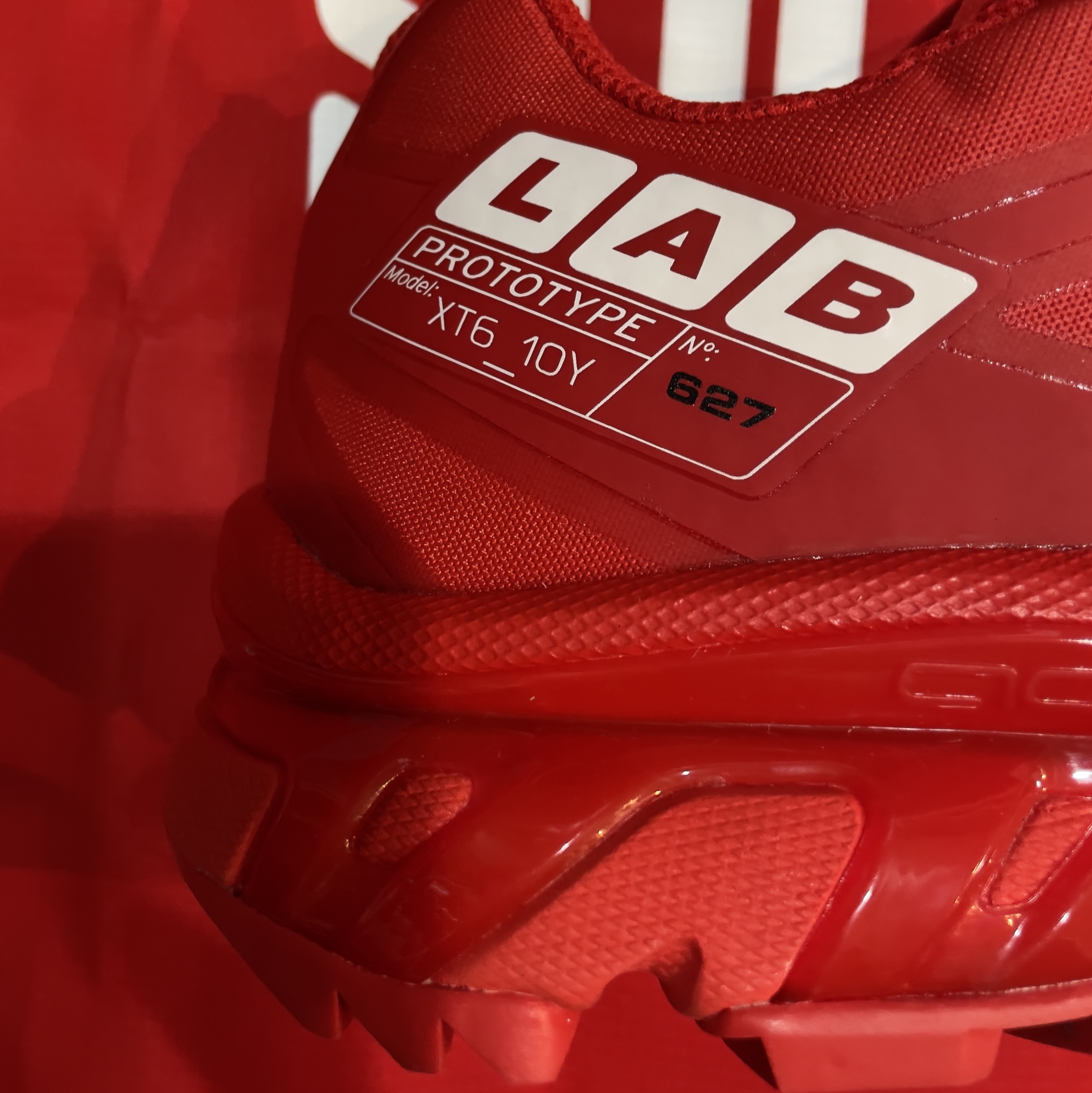 Salomon XT-6 10th Anniversary Fiery Red 착용 스타일