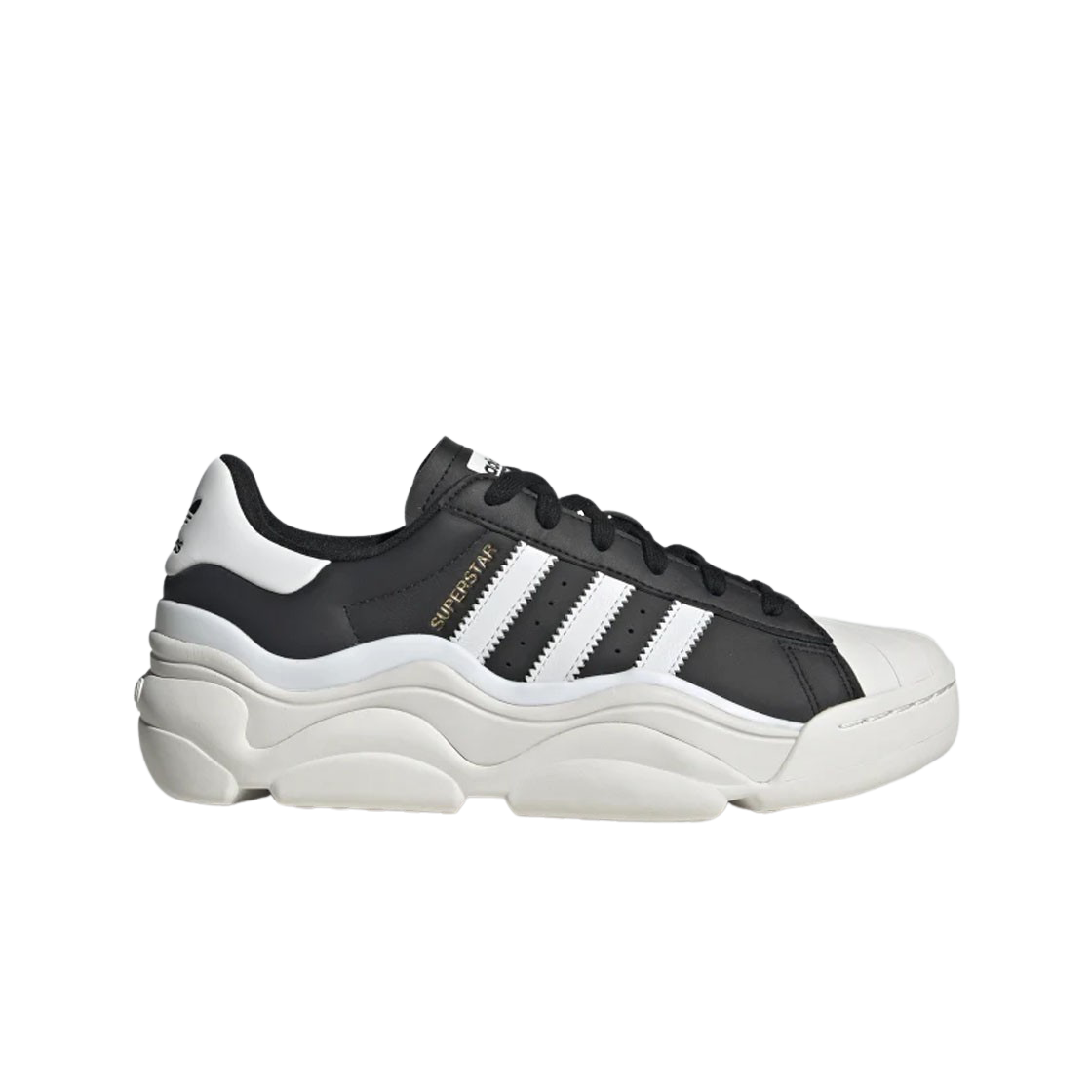 (W) 아디다스 슈퍼스타 밀렌콘 코어 블랙 클라우드 화이트((W) Adidas Superstar Millencon Core Black Cloud White)