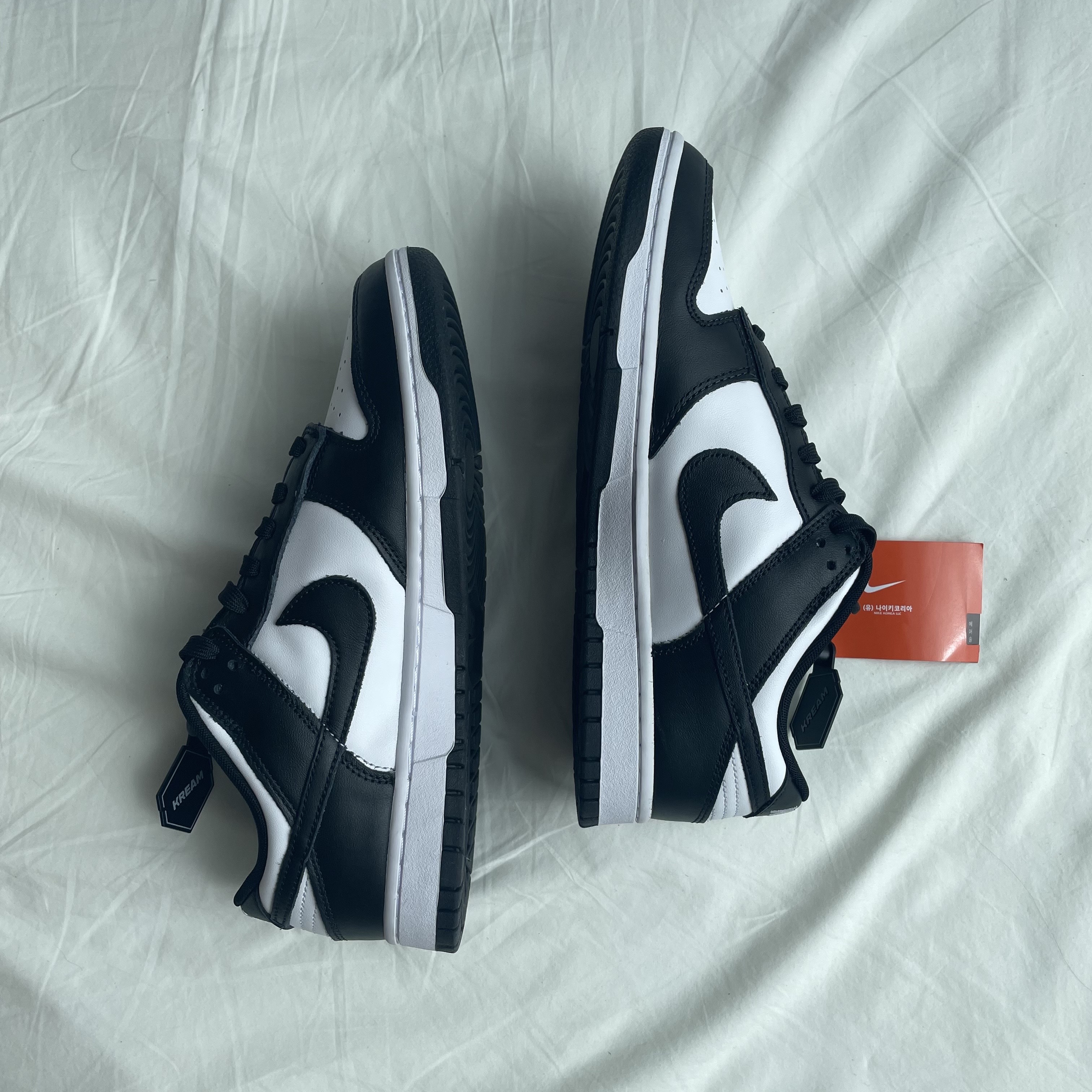 Nike Dunk Low Retro Black 착용 스타일 - 1