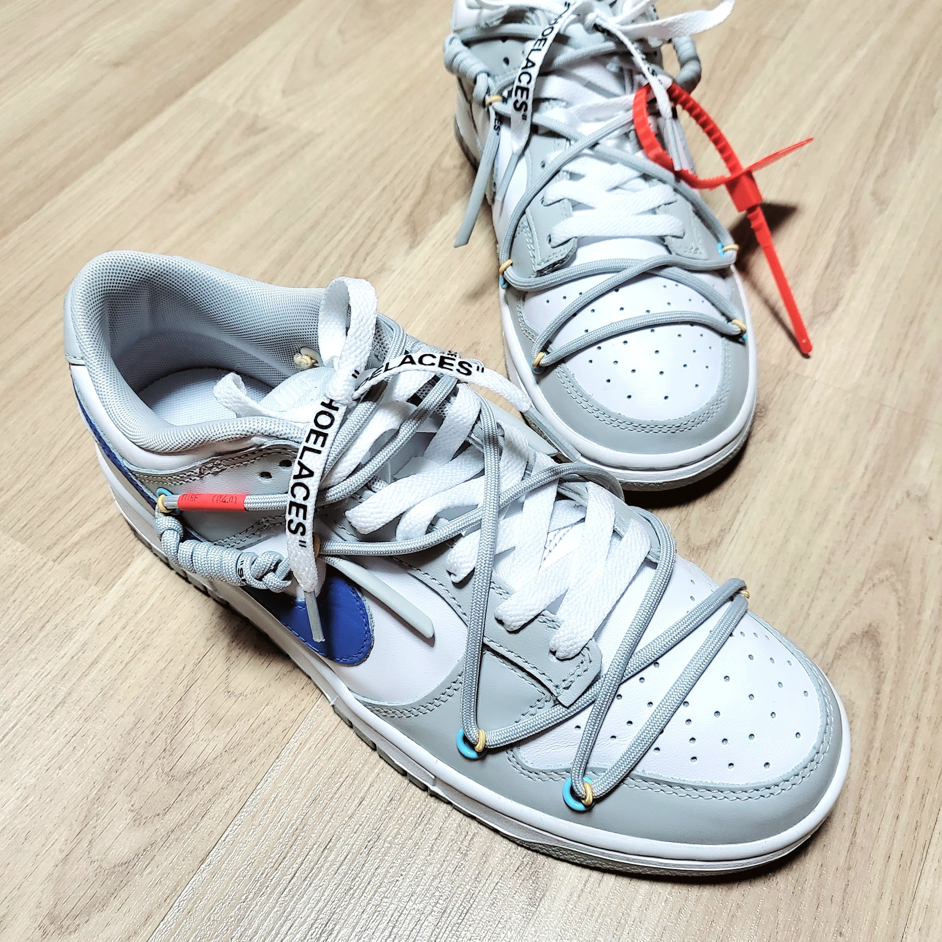 Nike Dunk Low Retro Grey Fog 착용 스타일 - 2