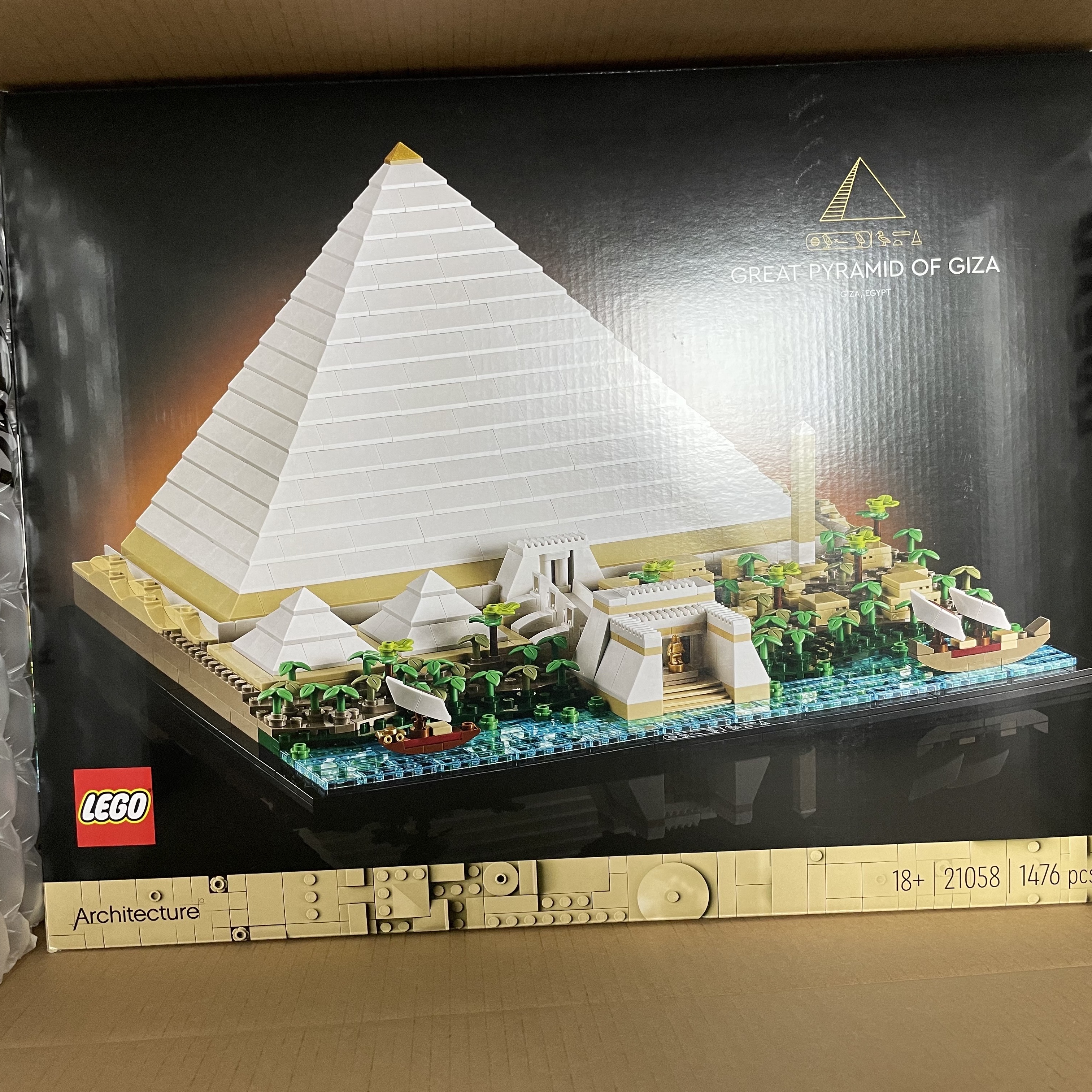Lego Architecture Great Pyramid of Giza 착용 스타일