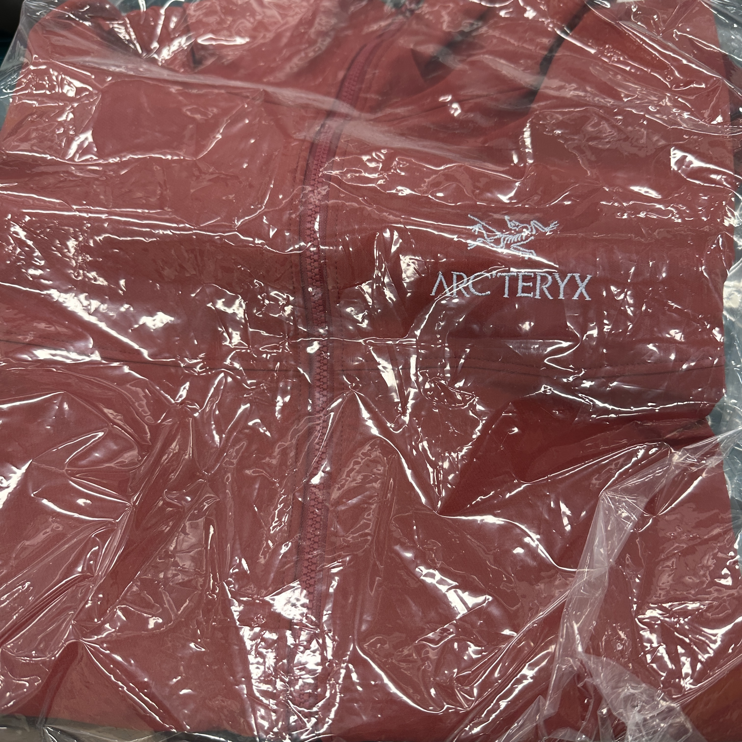 Arc'teryx Gamma LT Hoody Bordeaux 착용 스타일