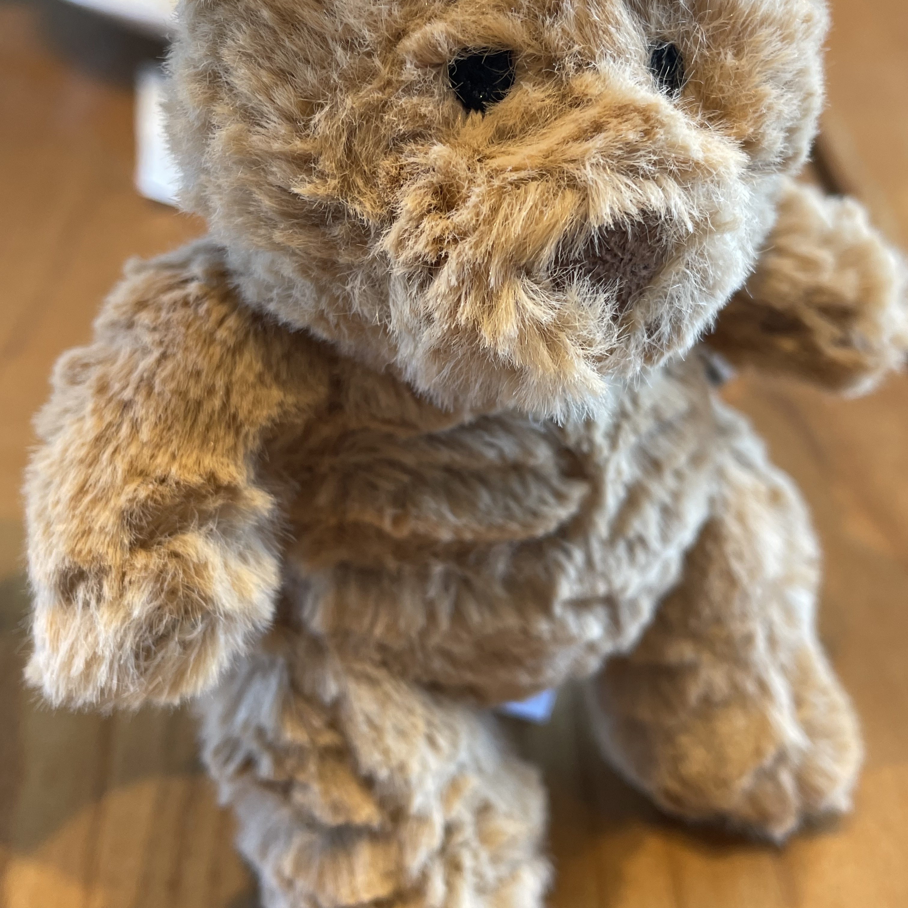 Jellycat Bartholomew Bear Bag Charm Brown 착용 스타일 - 2