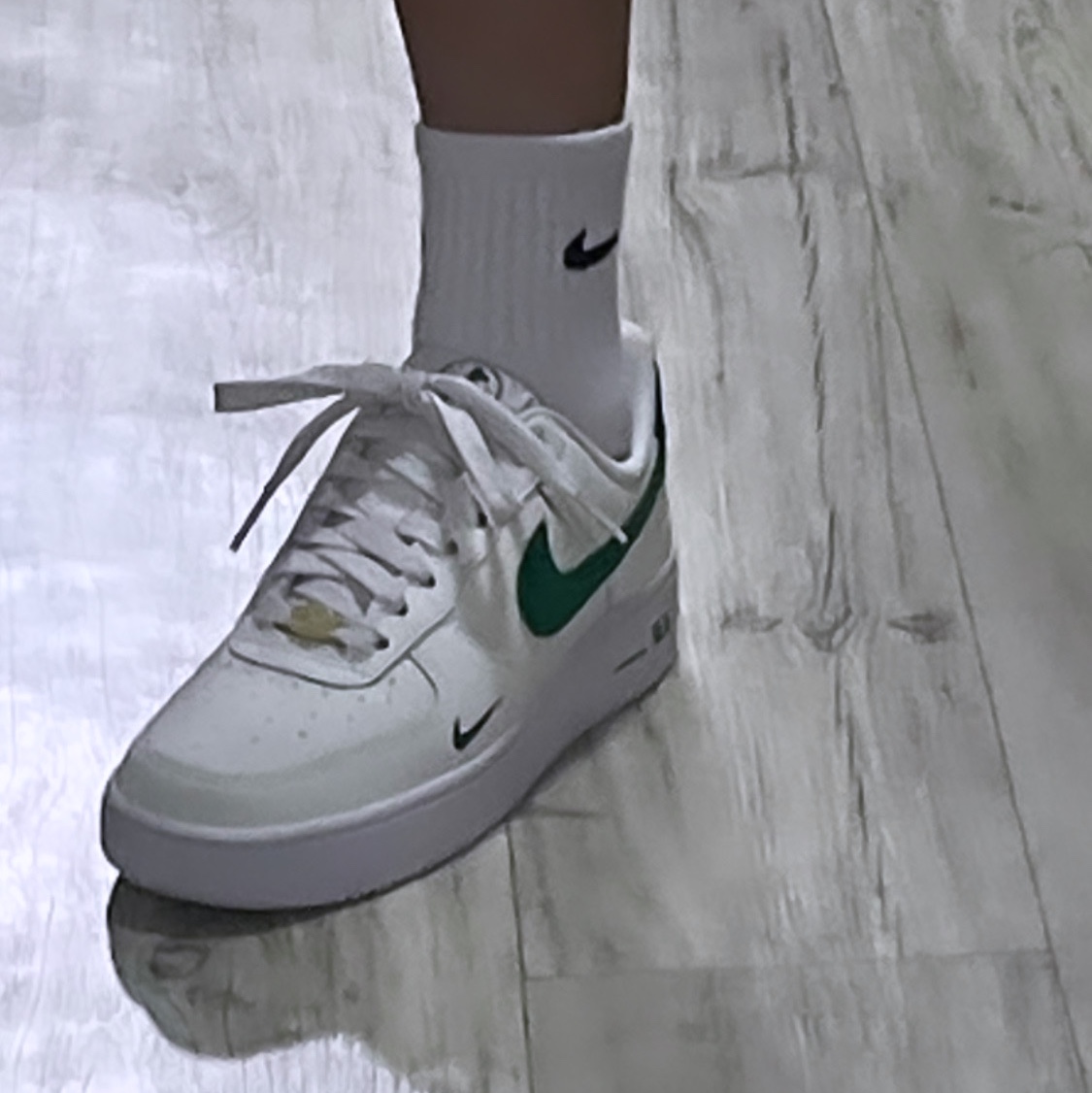 (W) Nike Air Force 1 '07 SE 40th Anniversary Join Forces Sail Malachite 착용 스타일