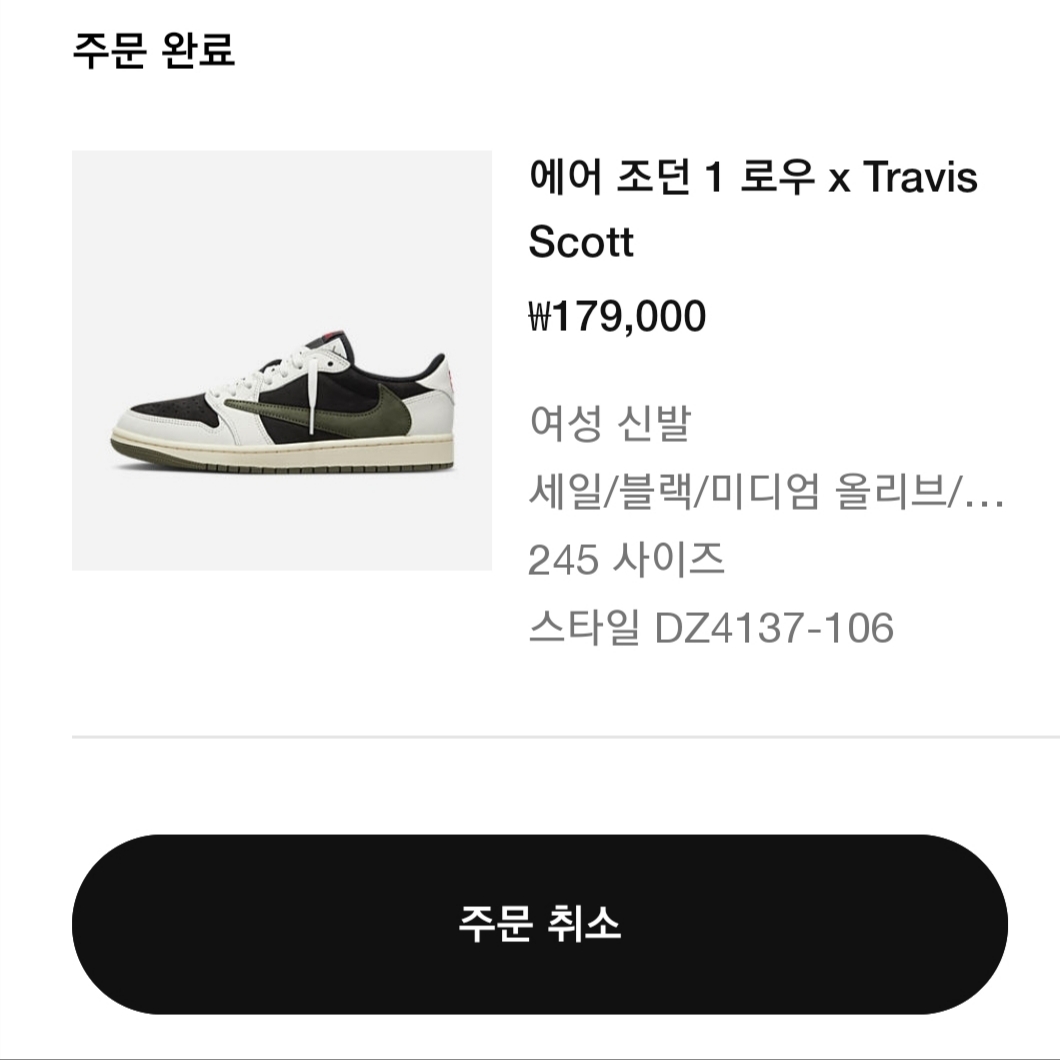 (W) Jordan 1 x Travis Scott Retro Low OG SP Medium Olive 착용 스타일