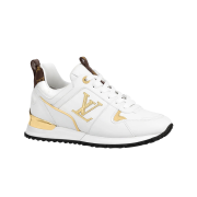 (W) Louis Vuitton Run Away Sneakers White