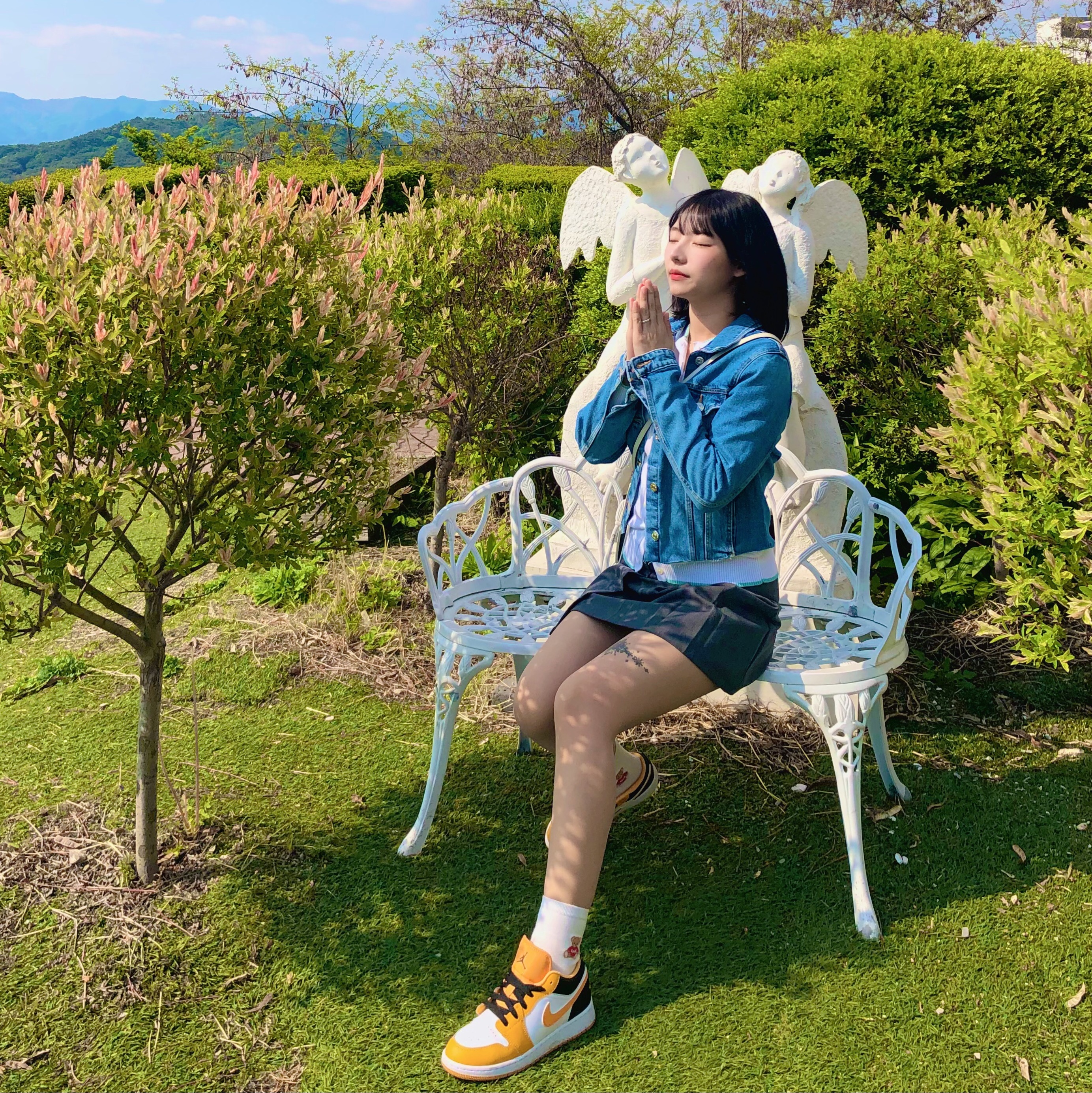 (GS) Jordan 1 Low Taxi 착용 스타일