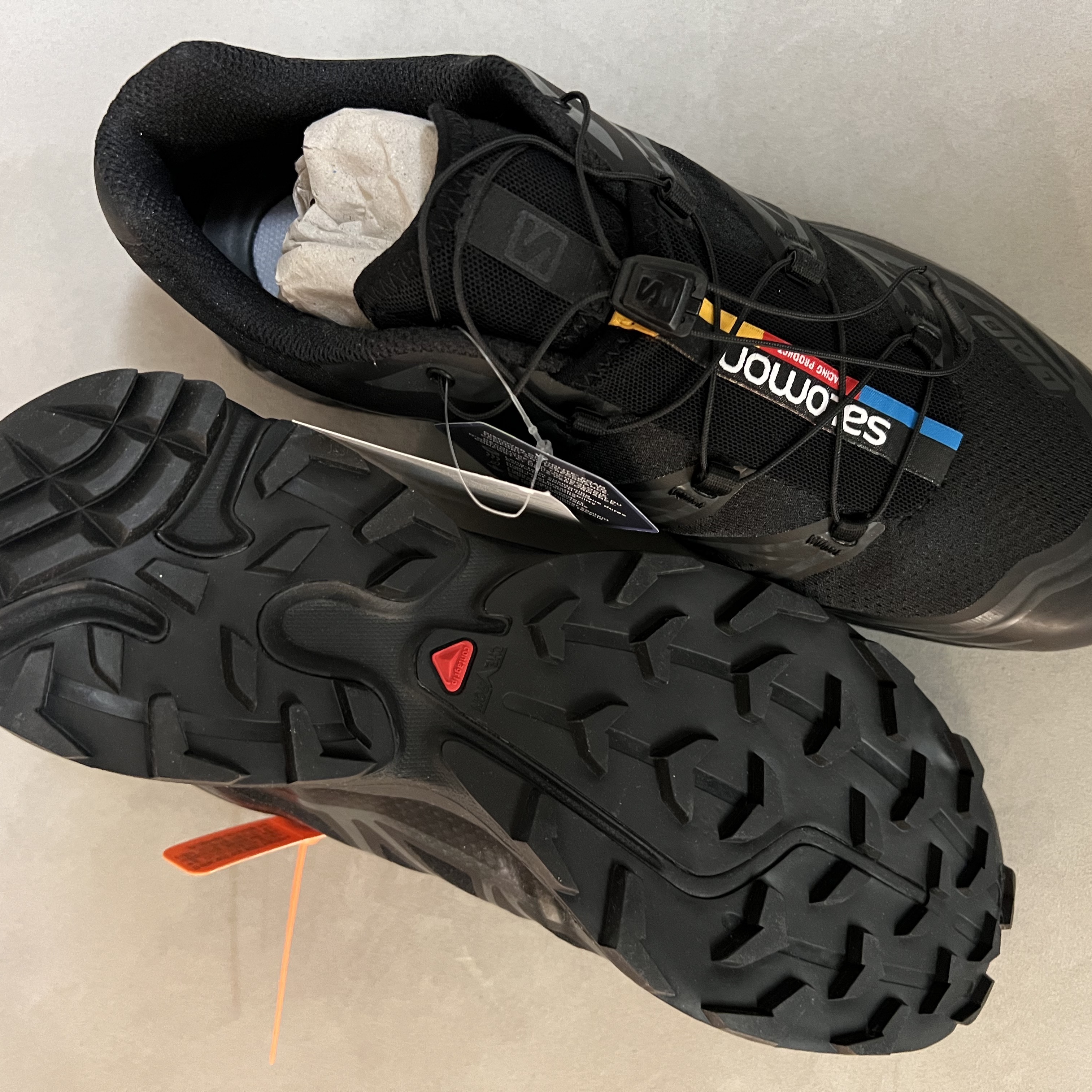Salomon XT-6 ADV Black 착용 스타일 - 2
