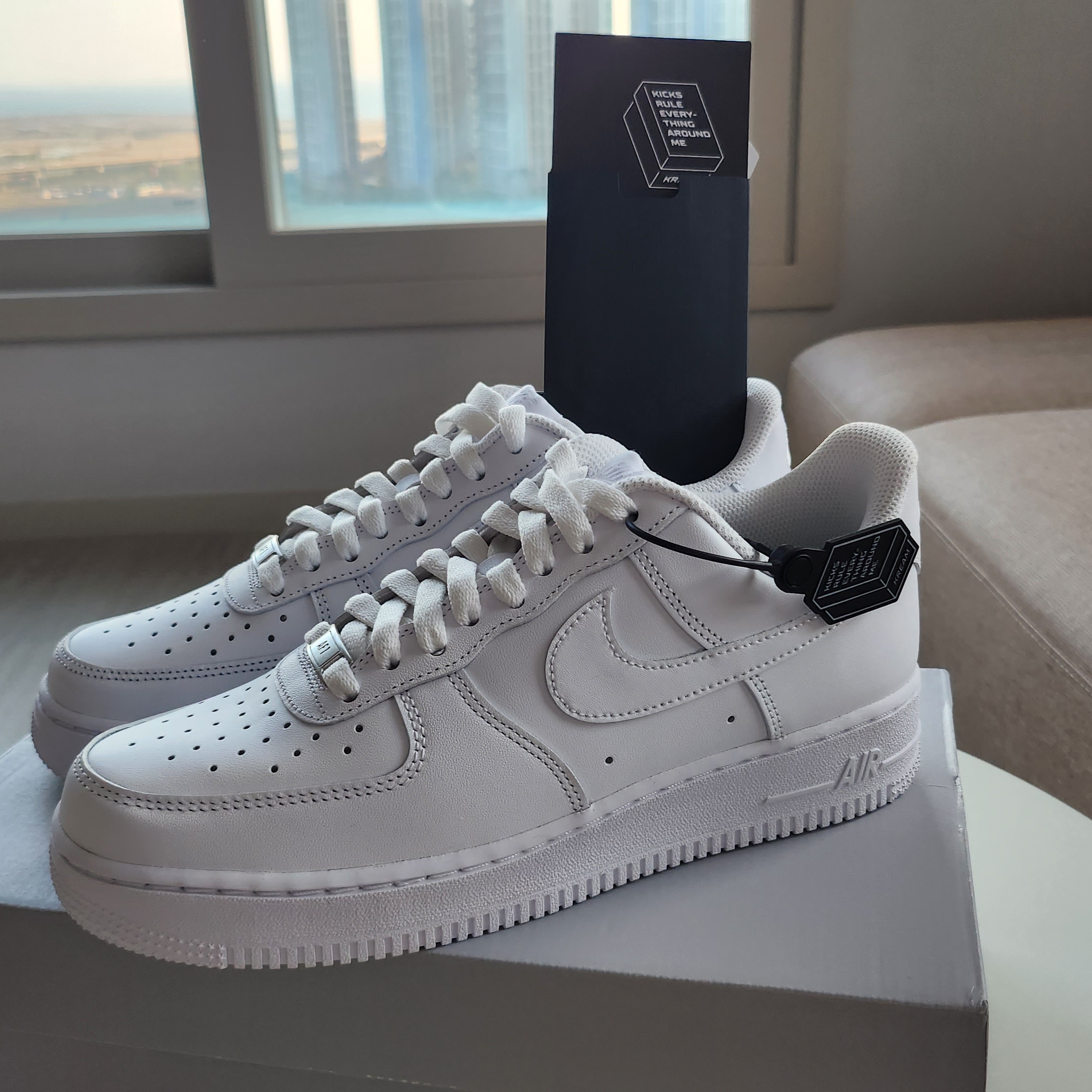 Nike Air Force 1 '07 Low White 착용 스타일