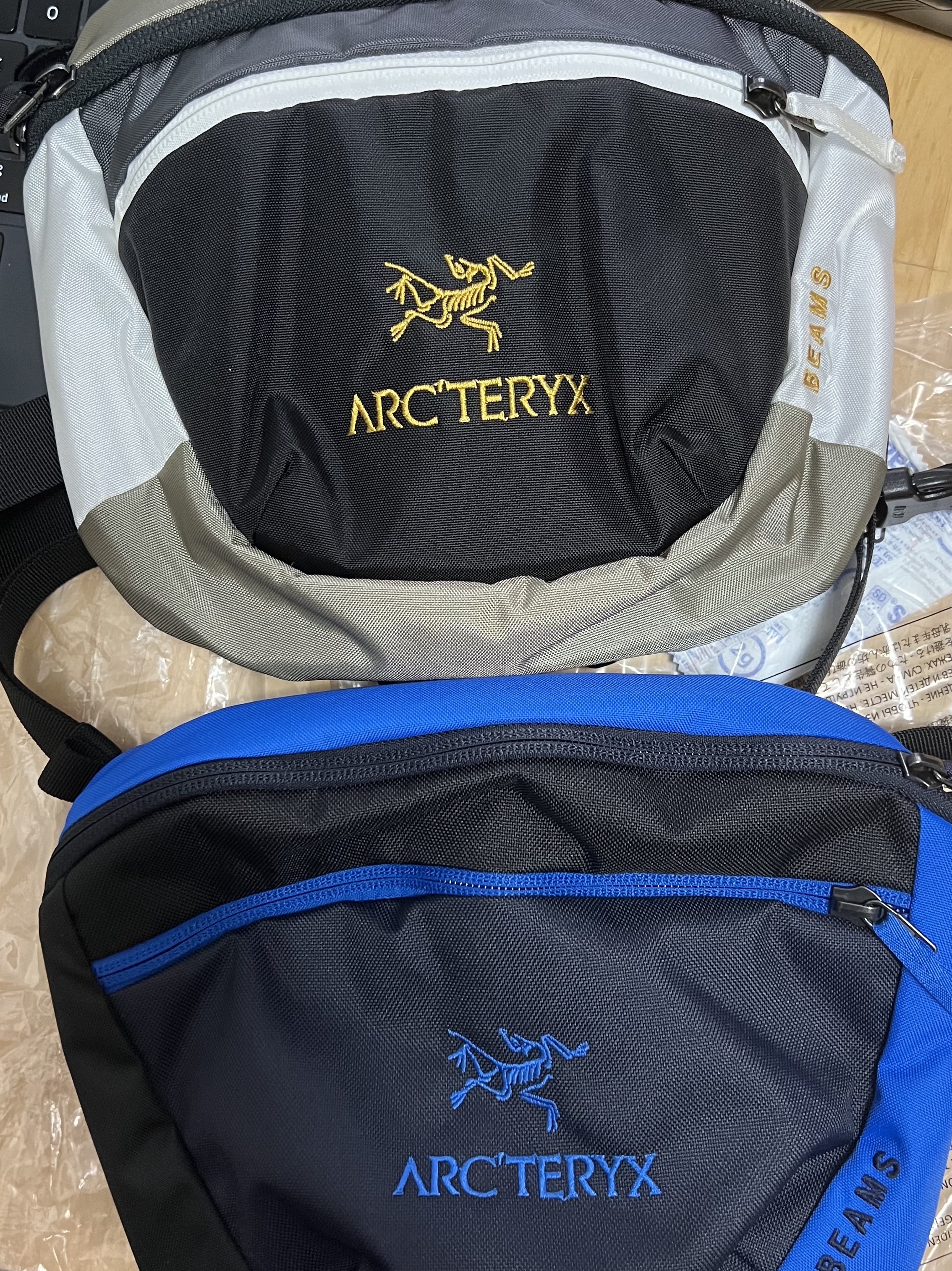 Arc'teryx x Beams Dimensions Mantis 2 Waistpack Multi, Arc'teryx x Beams Mantis 2 Waistpack Boro Blue 착용 스타일