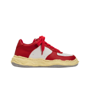 Maison Mihara Yasuhiro Wayne VL OG Sole Leather Low-top Sneakers White Red