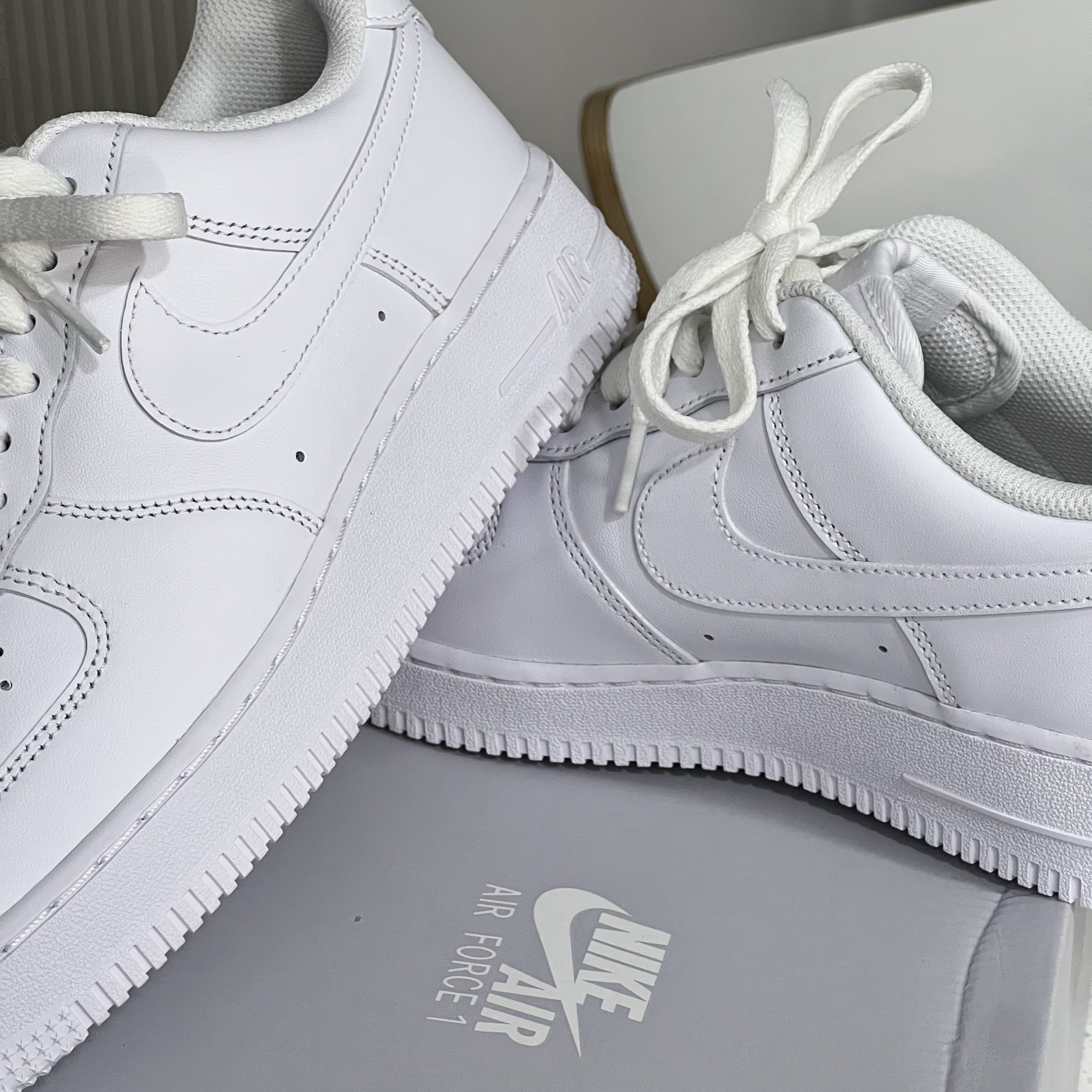 Nike Air Force 1 '07 Low White 착용 스타일