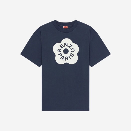 (W) 겐조 보케 플라워 2.0 오버사이즈 티셔츠 미드나잇 블루