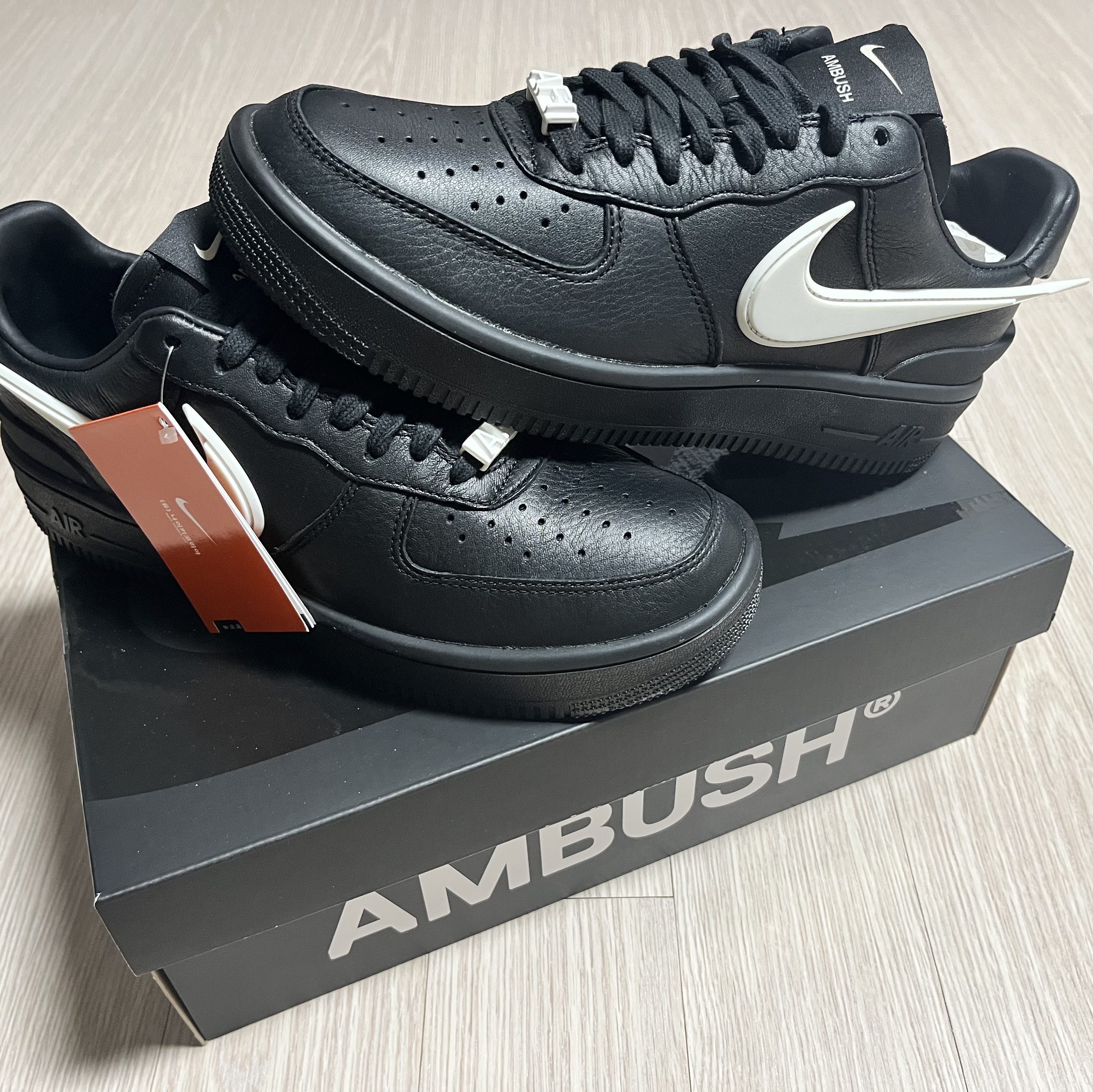 Nike x Ambush Air Force 1 Low SP Black 착용 스타일