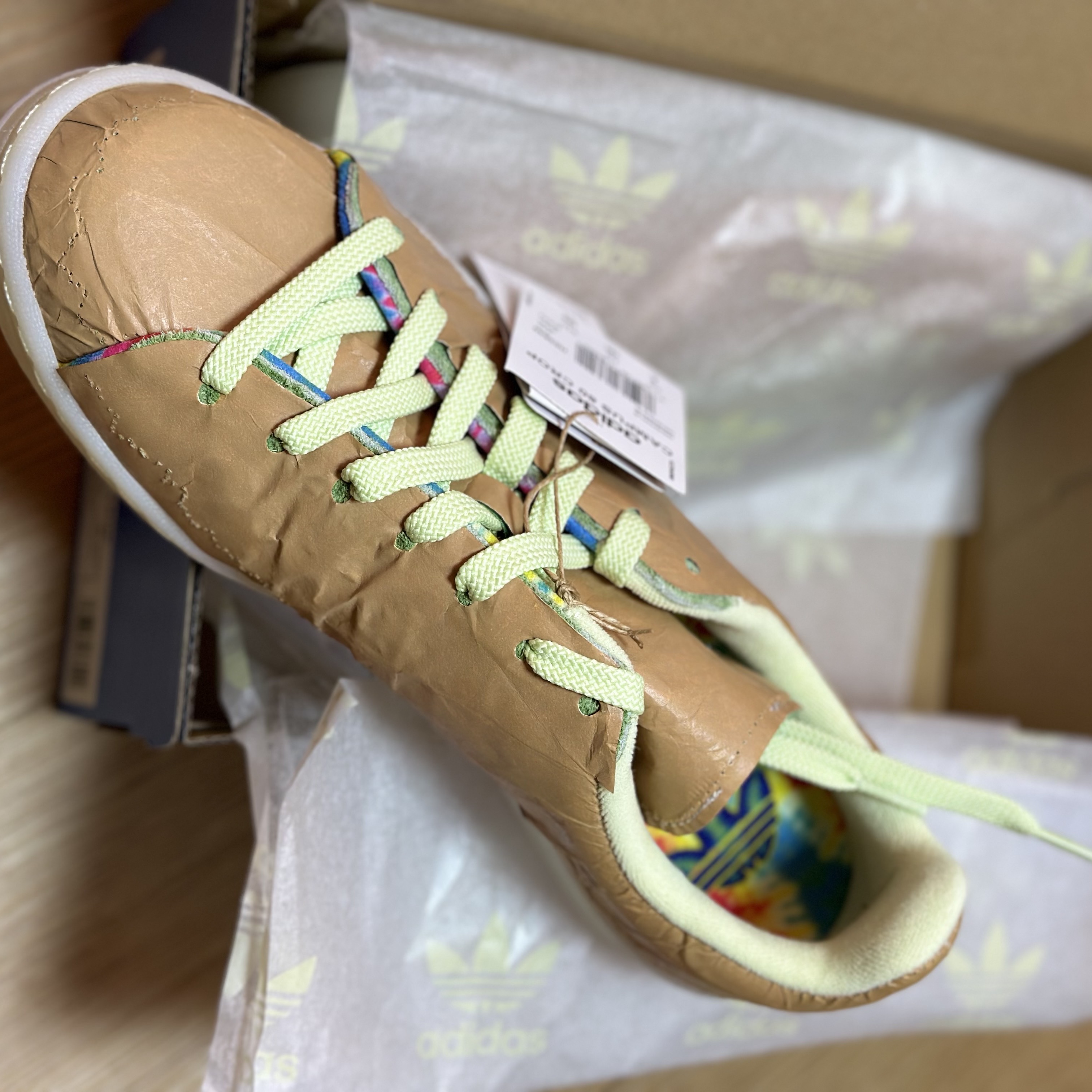 Adidas Campus 80s Crop Green 착용 스타일