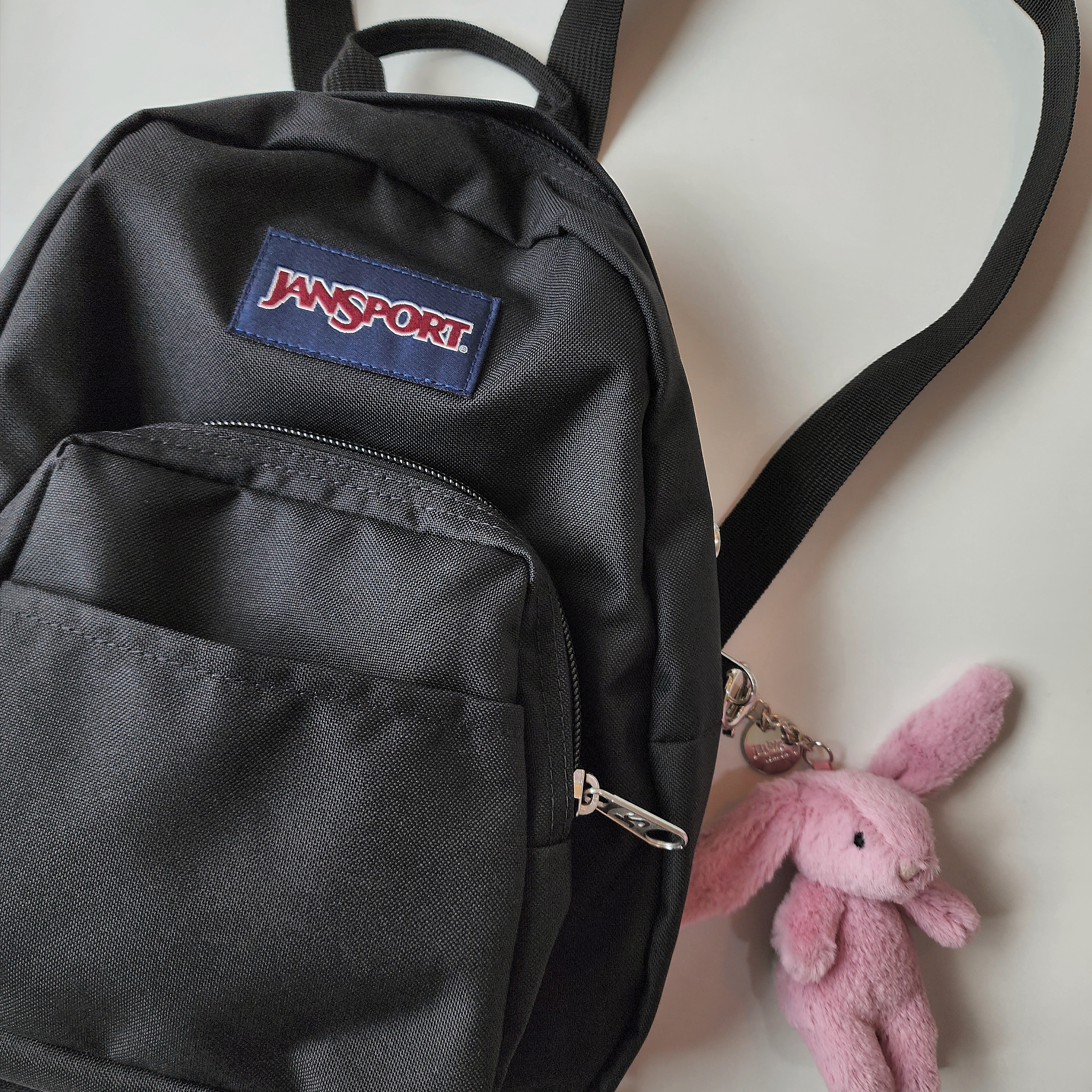 Jellycat Bashful Bunny Bag Charm Tulip, Jansport Half Pint Mini Backpack Black 착용 스타일