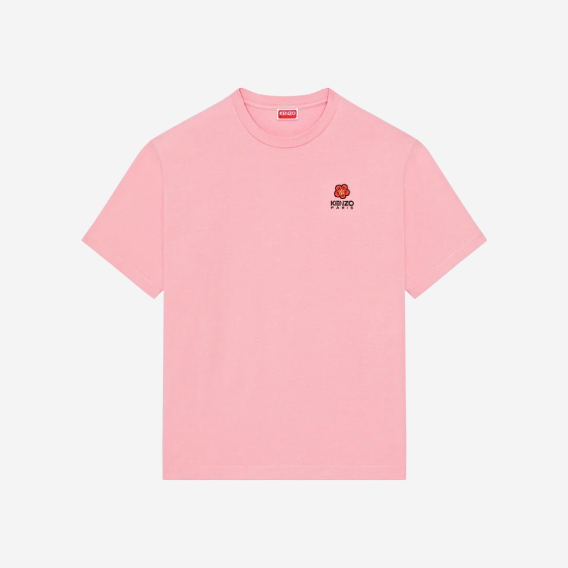 Kenzo Boke Flower Crest T-Shirt Rose 상세 이미지 1