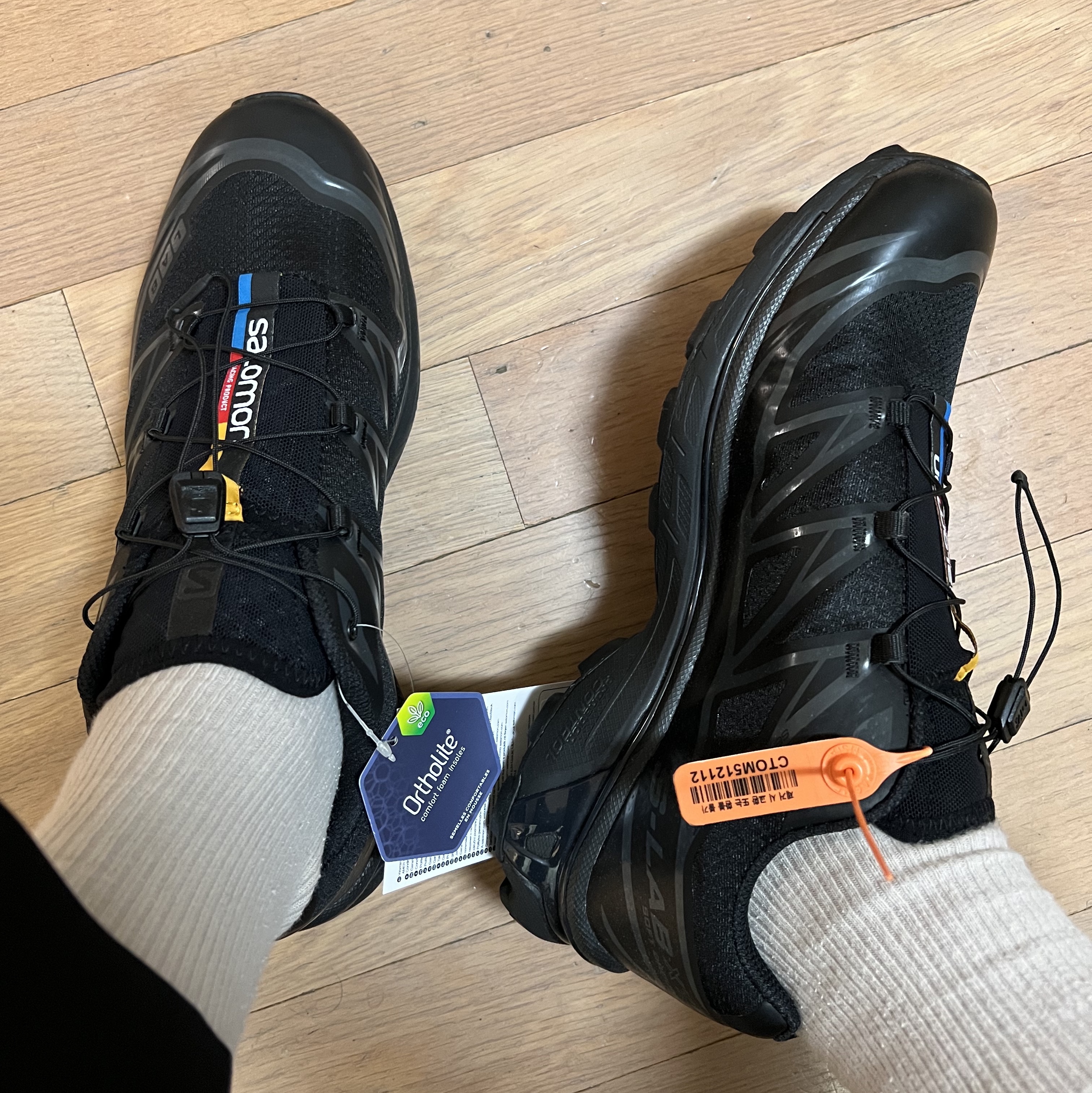 Salomon XT-6 ADV Black 착용 스타일 - 3