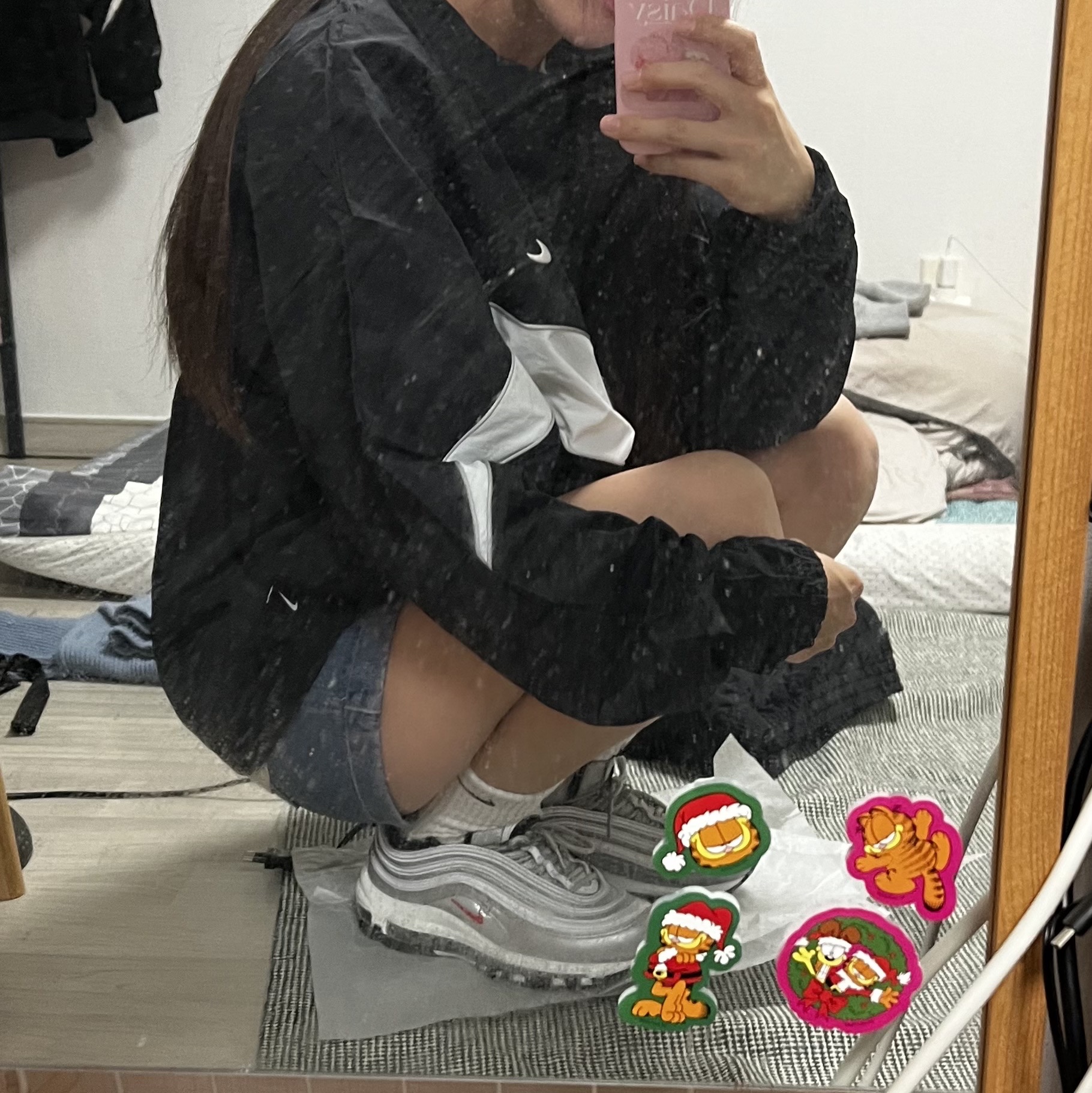 (W) Nike Air Max 97 OG Silver Bullet 2022 착용 스타일