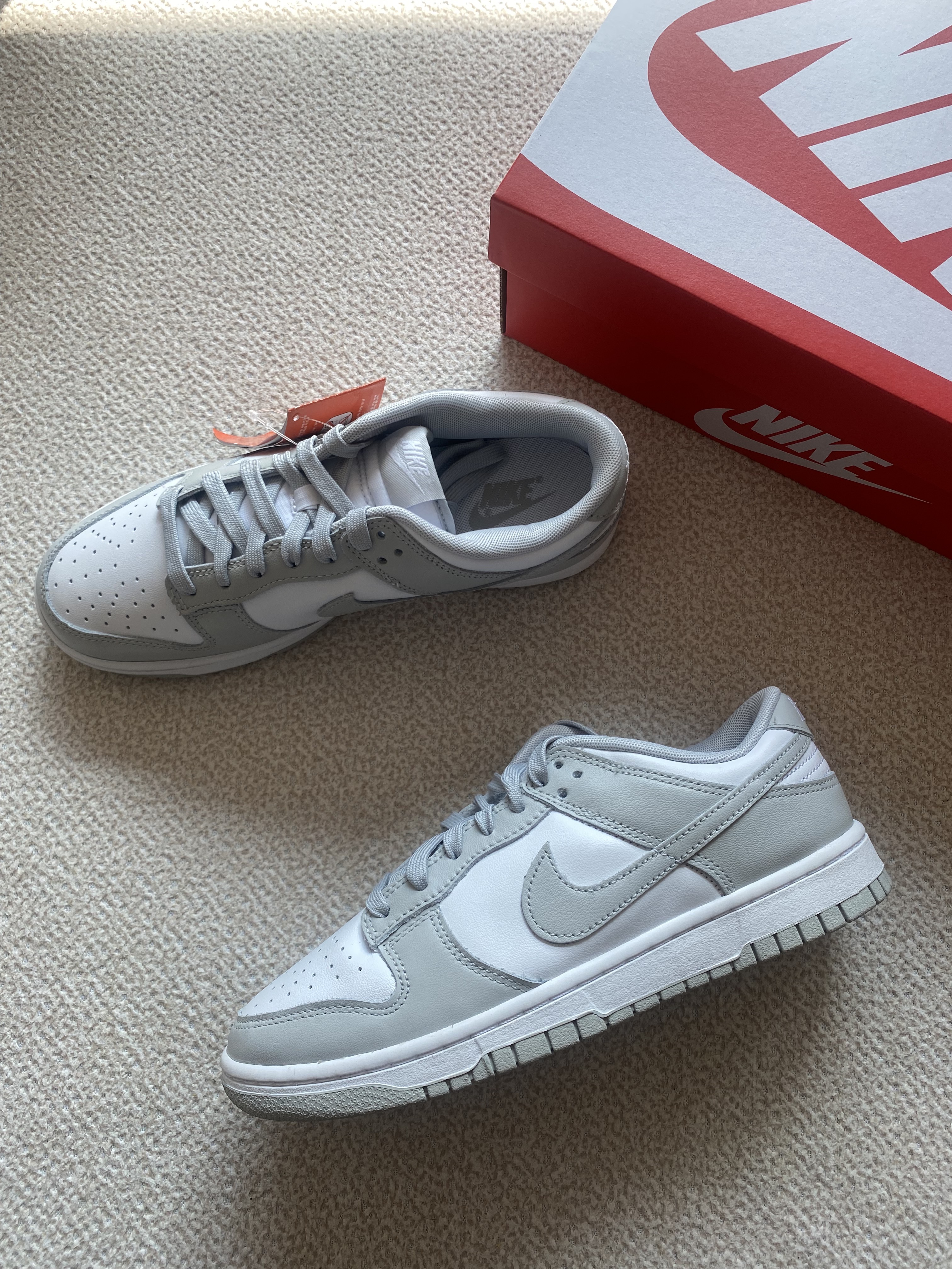 Nike Dunk Low Retro Grey Fog 착용 스타일