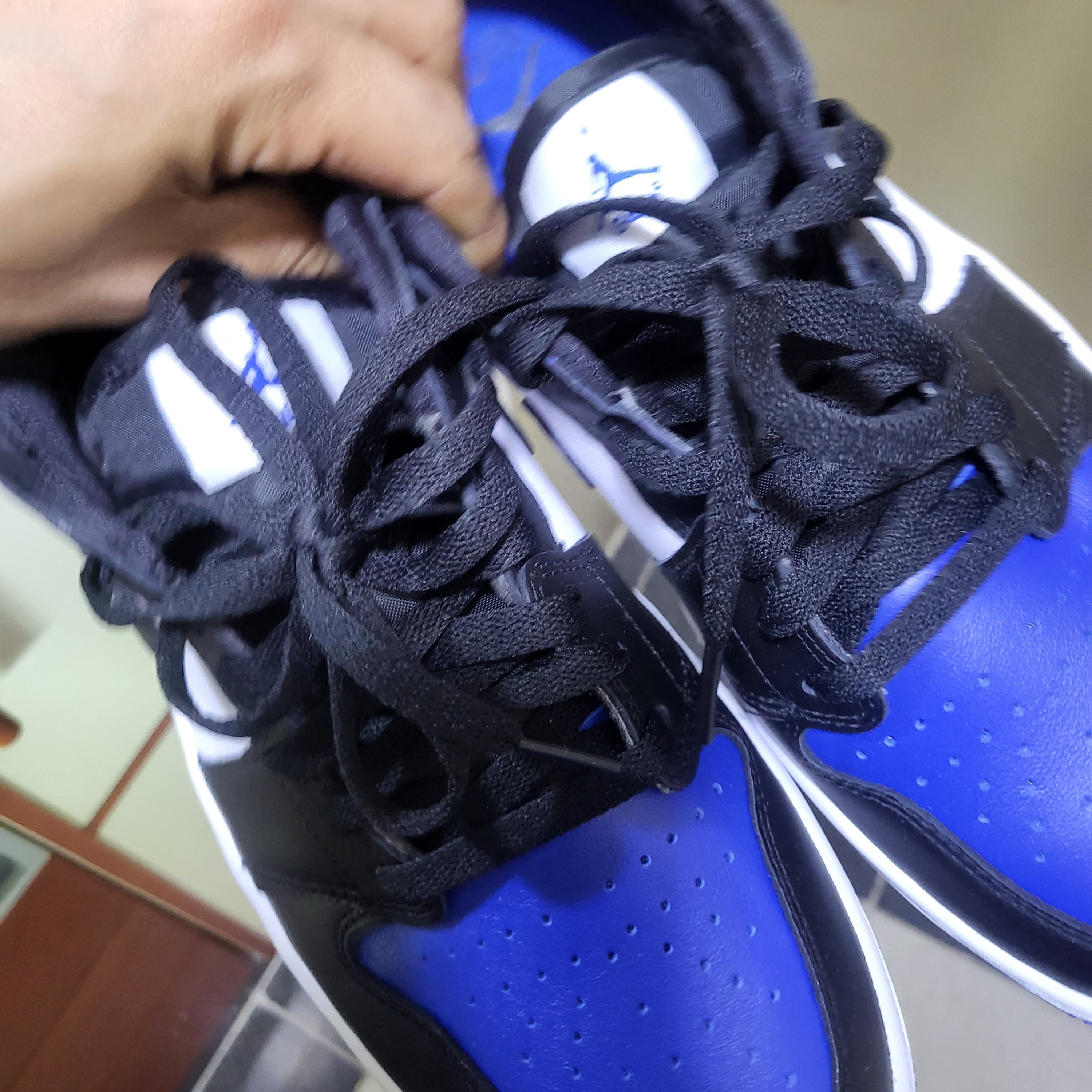 Jordan 1 Low Golf Sport Royal 착용 스타일 - 2