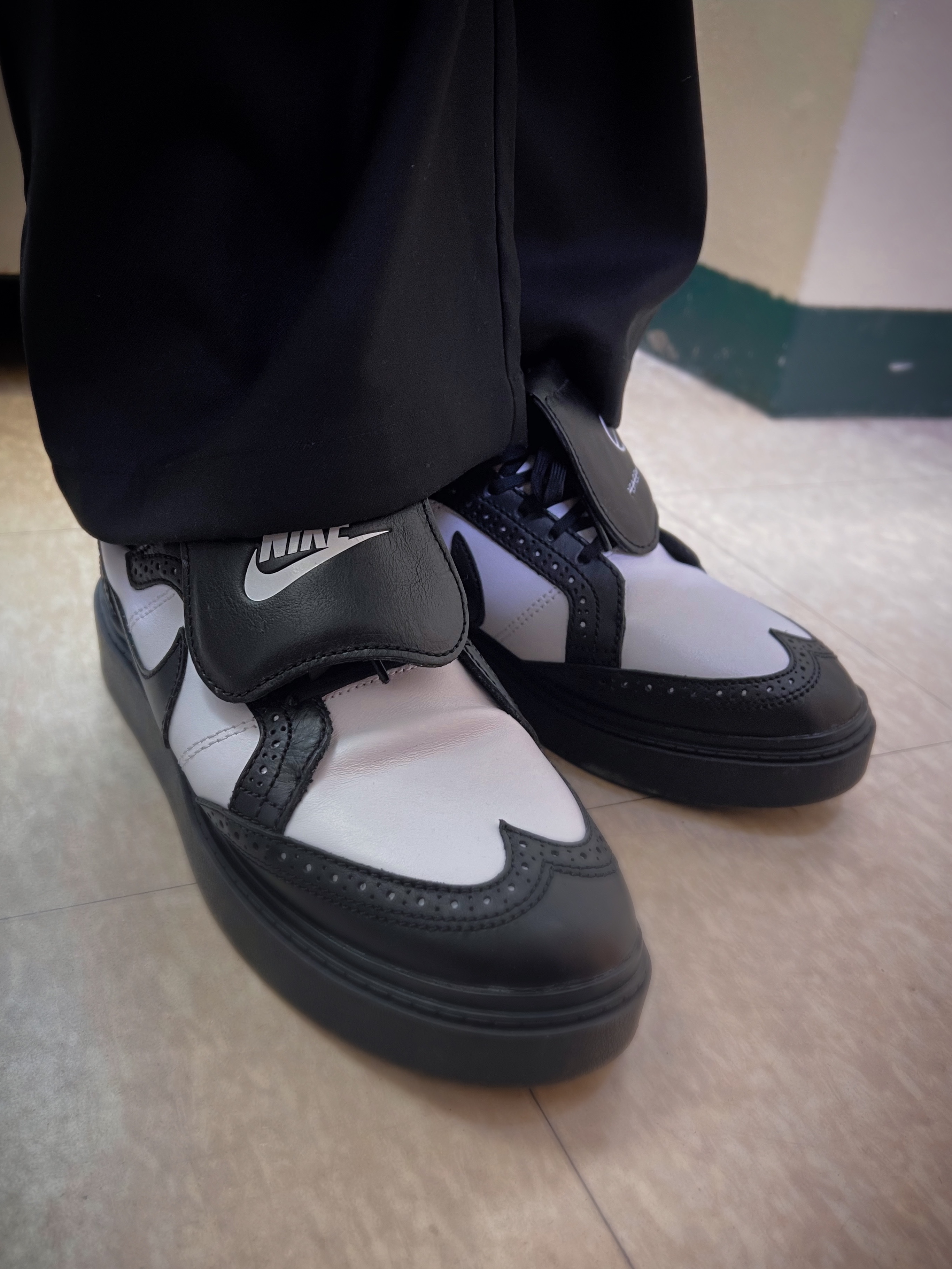 Nike x Peaceminusone Kwondo1 Black and White, Louis Vuitton Trio Messenger Monogram Eclipse 착용 스타일 - 3