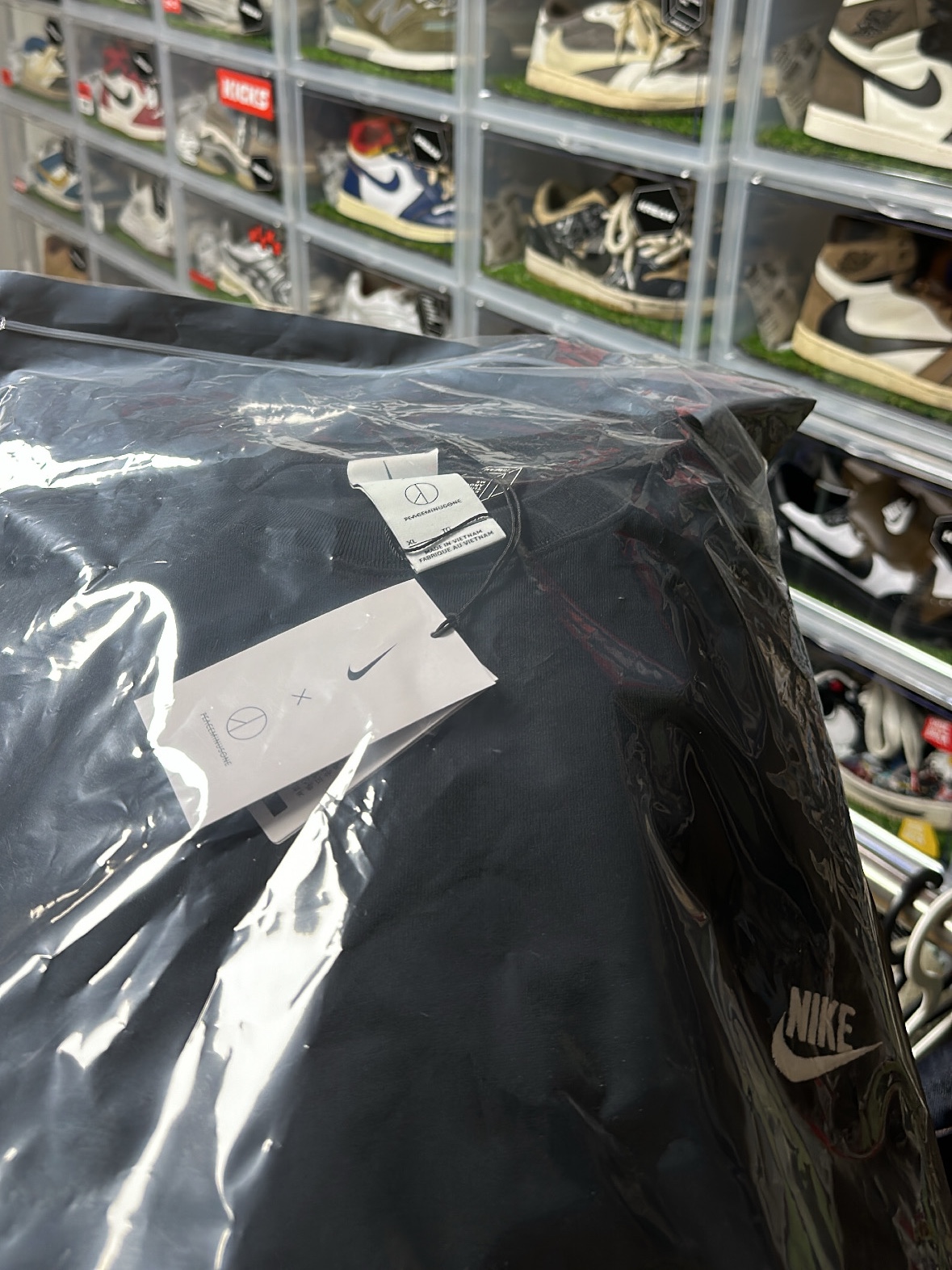 Puma x Juun.J Plexus Black, Nike x Peaceminusone LS T-Shirt Black (DR0098-010) 착용 스타일 - 2