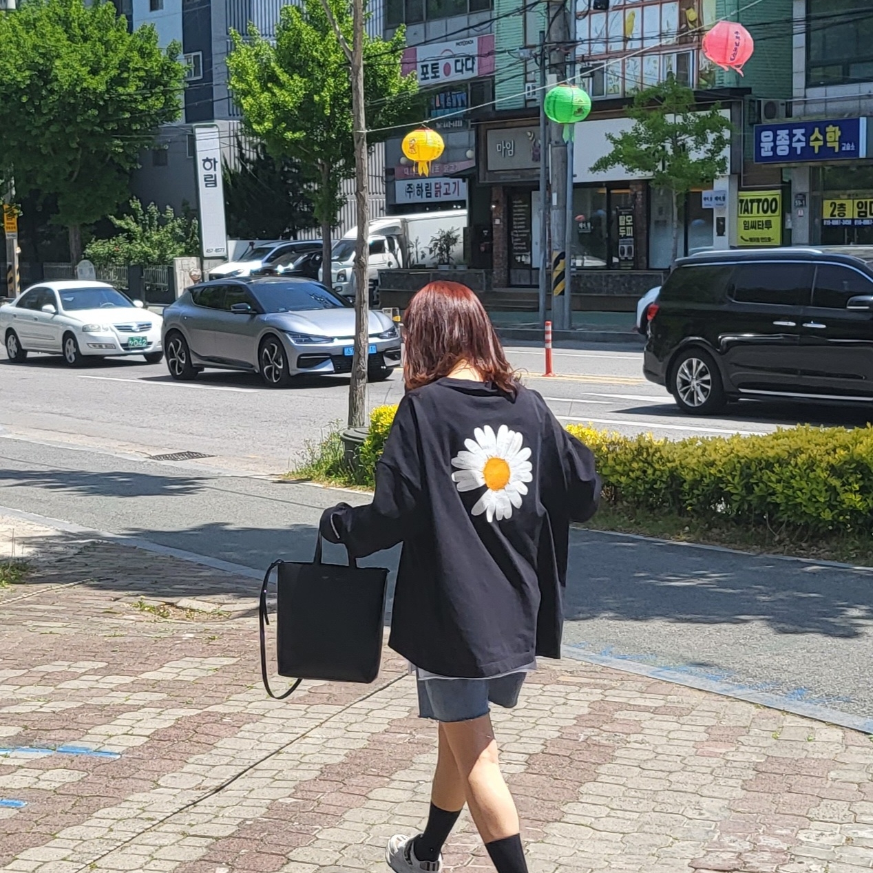 Nike x Peaceminusone LS T-Shirt Black (DR0098-010) 착용 스타일