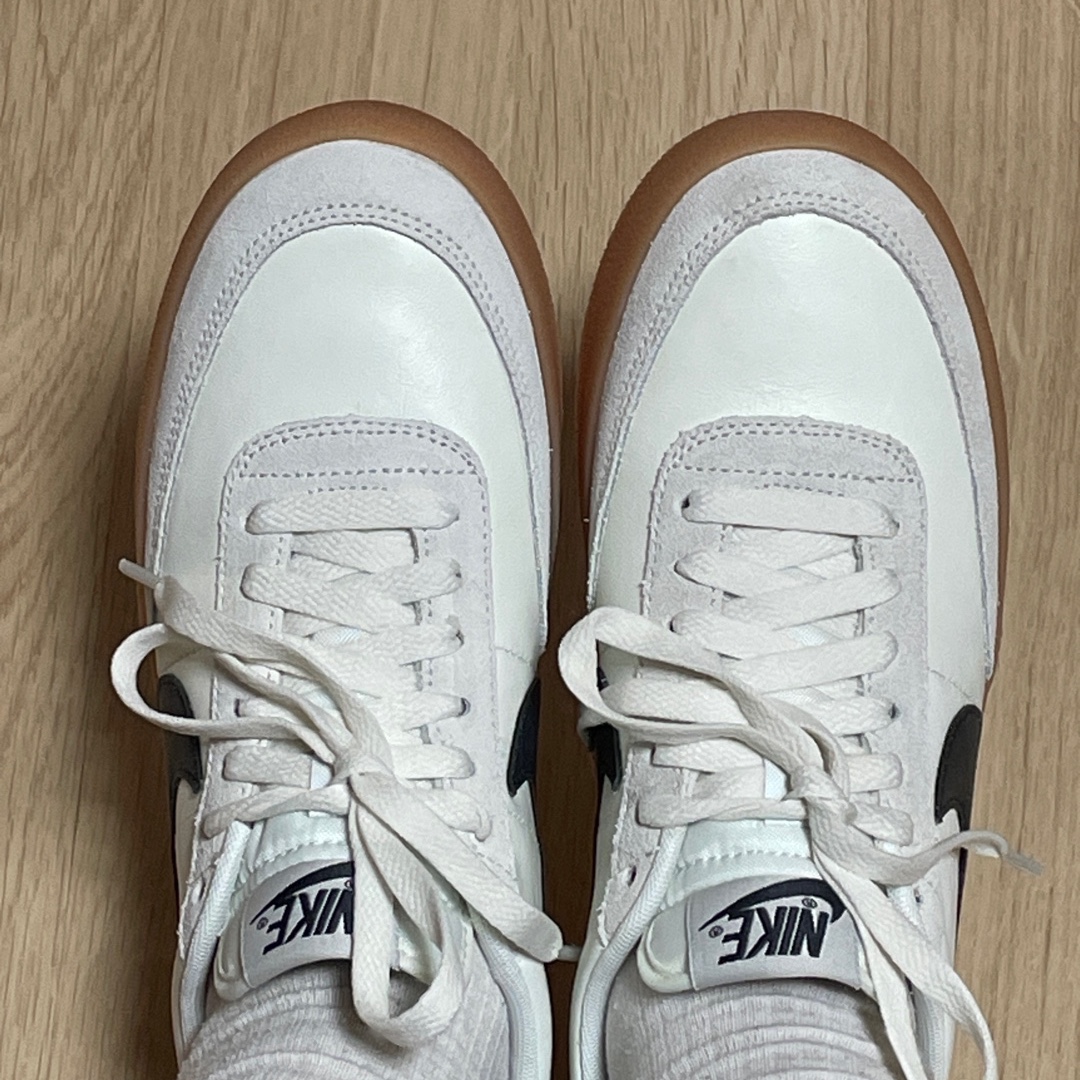 Nike Killshot 2 Leather Sail Oil Grey Gum 착용 스타일 - 2